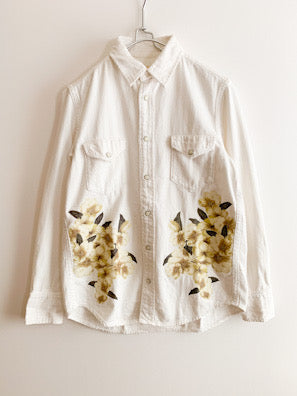 【 2014SS TOGA PULLA  】Flower Print Western Shirts