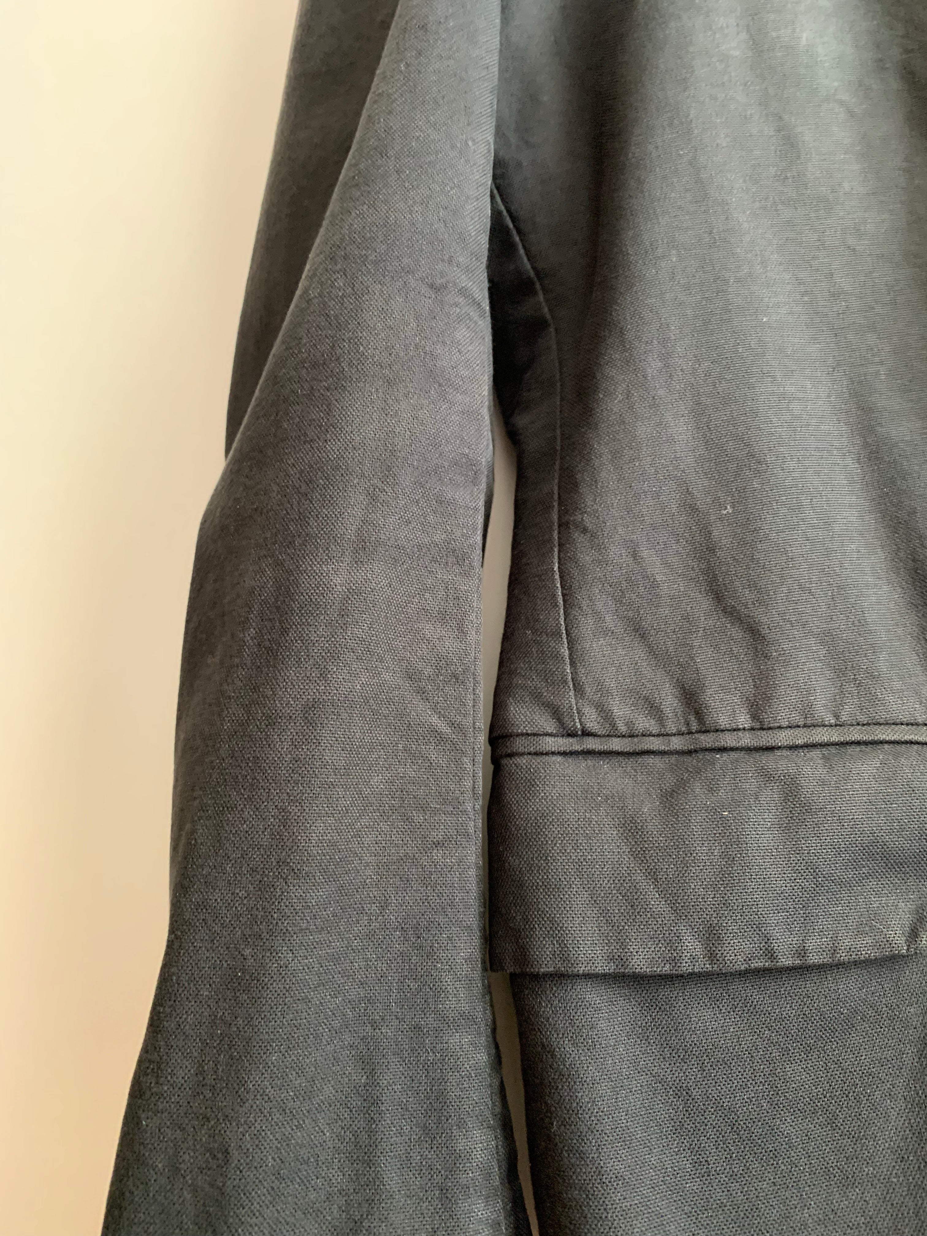 【 HELMUT LANG 】 BLACK LONG COAT