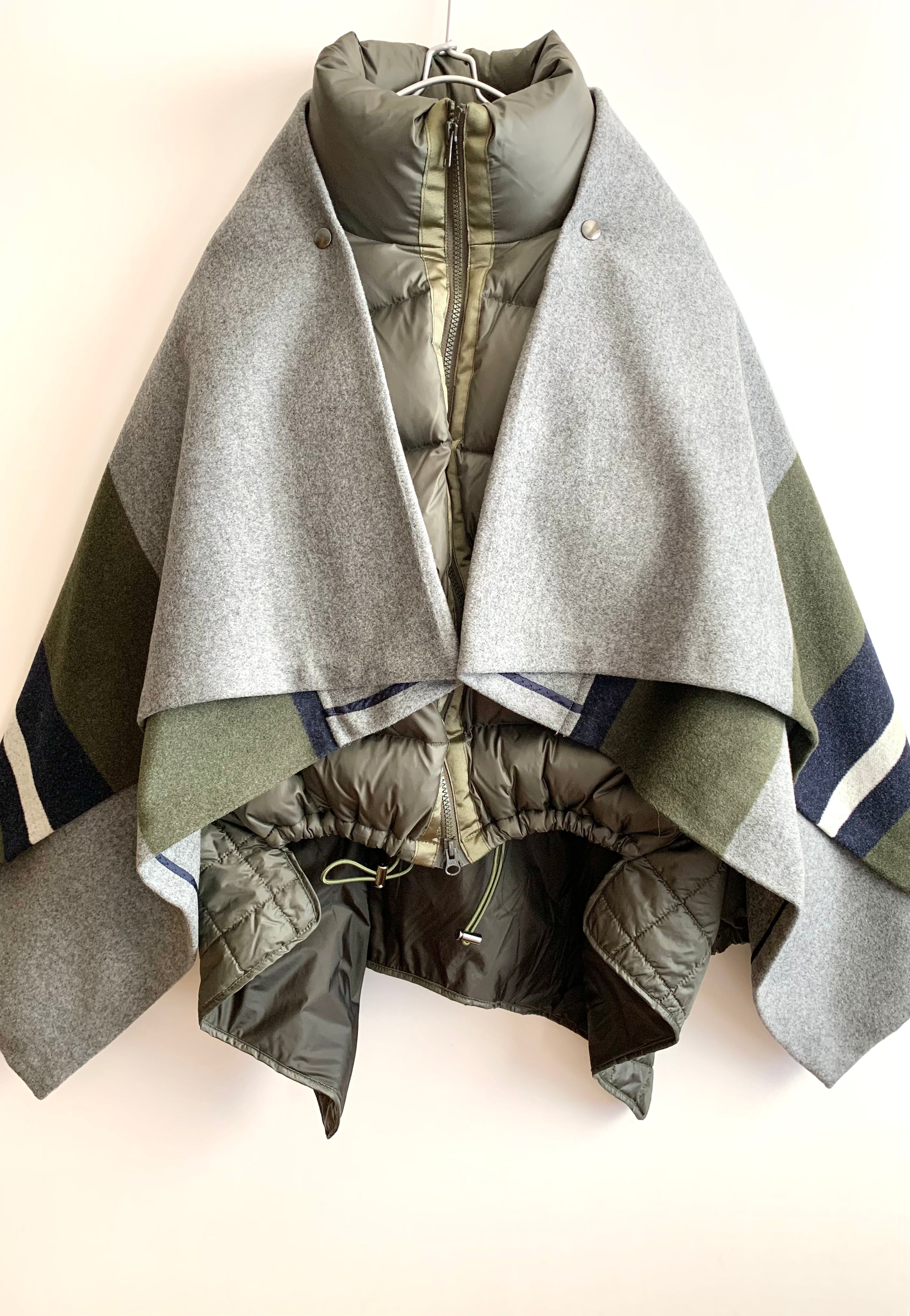【 Muller of yoshio kubo 】Cape Down Jacket