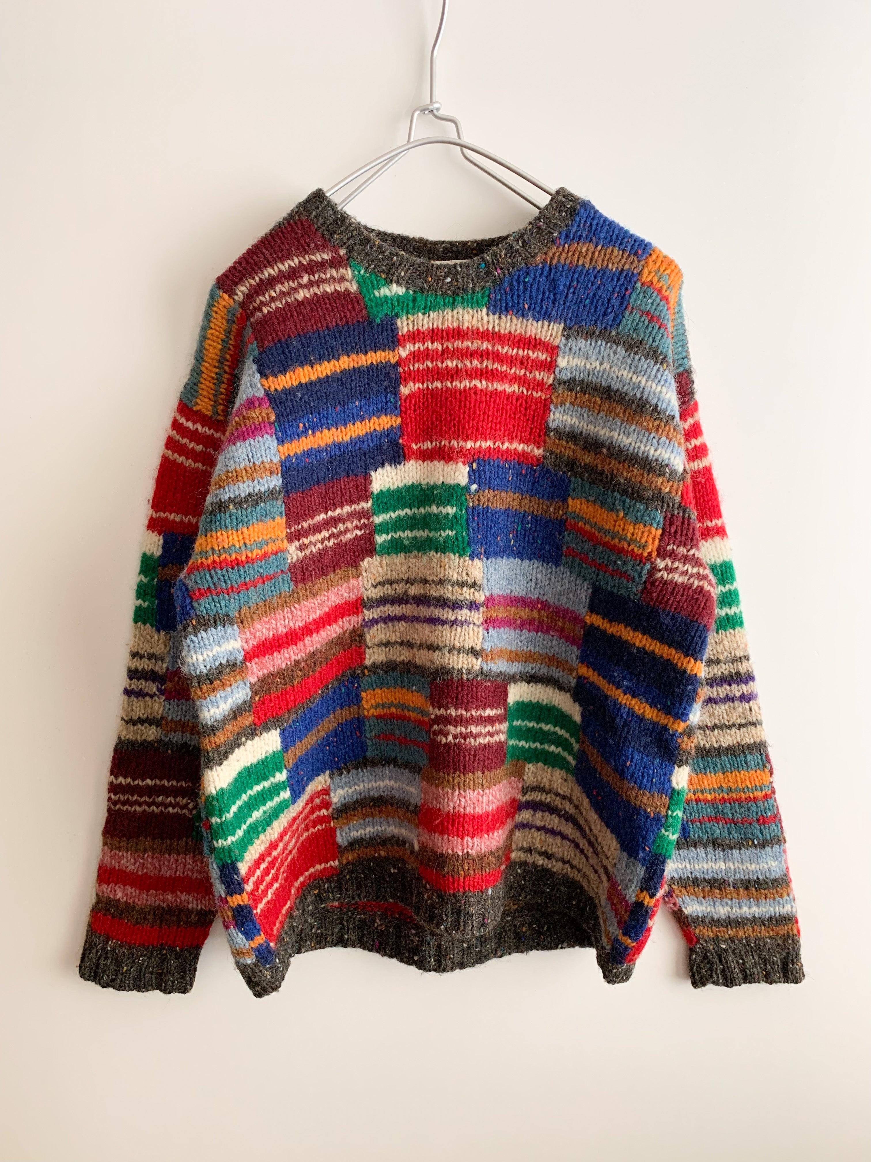 【 J.CREW 】Pachwaok Knit