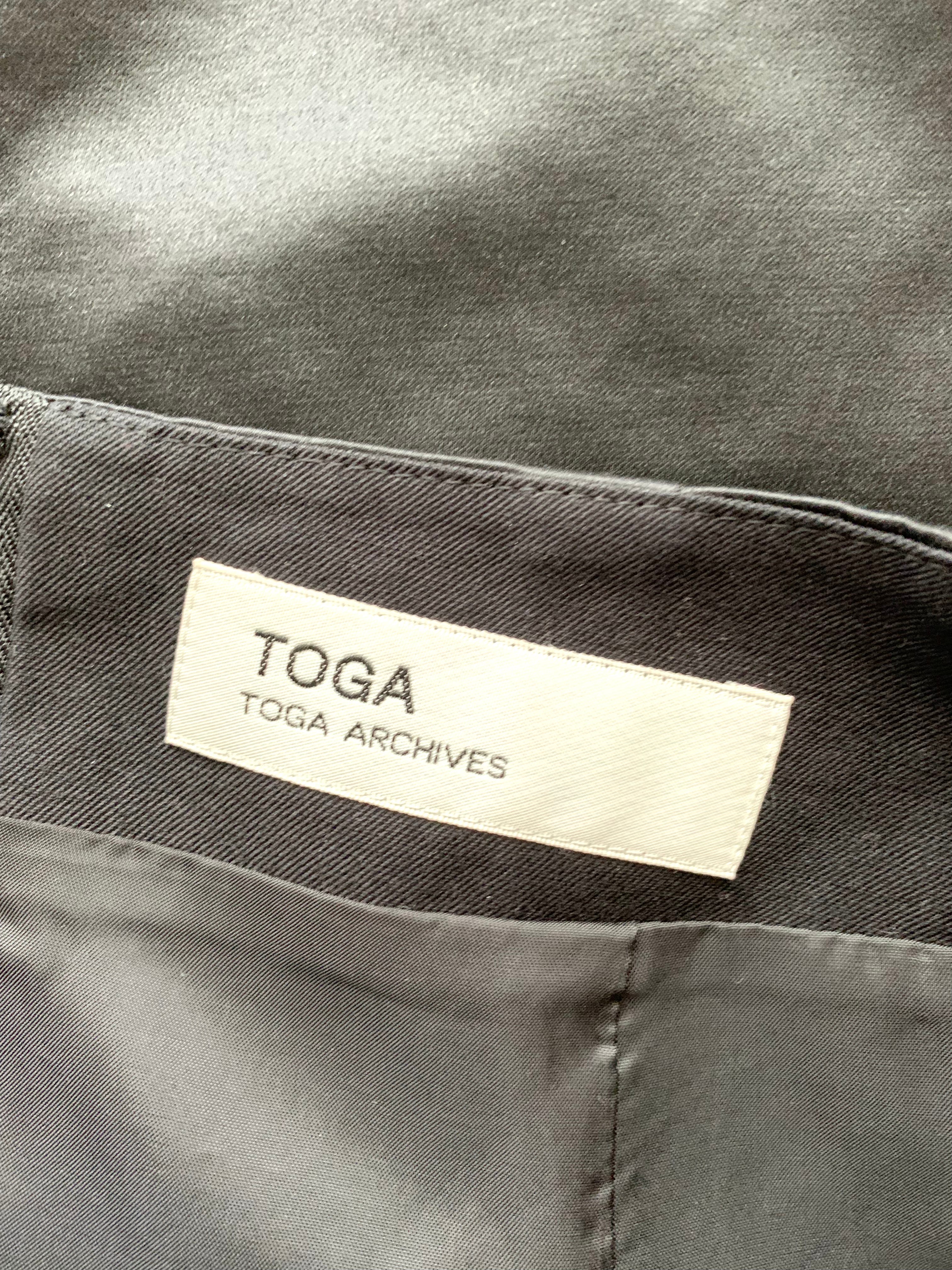 【 TOGA ARCIVES Nude ART Print Skirt