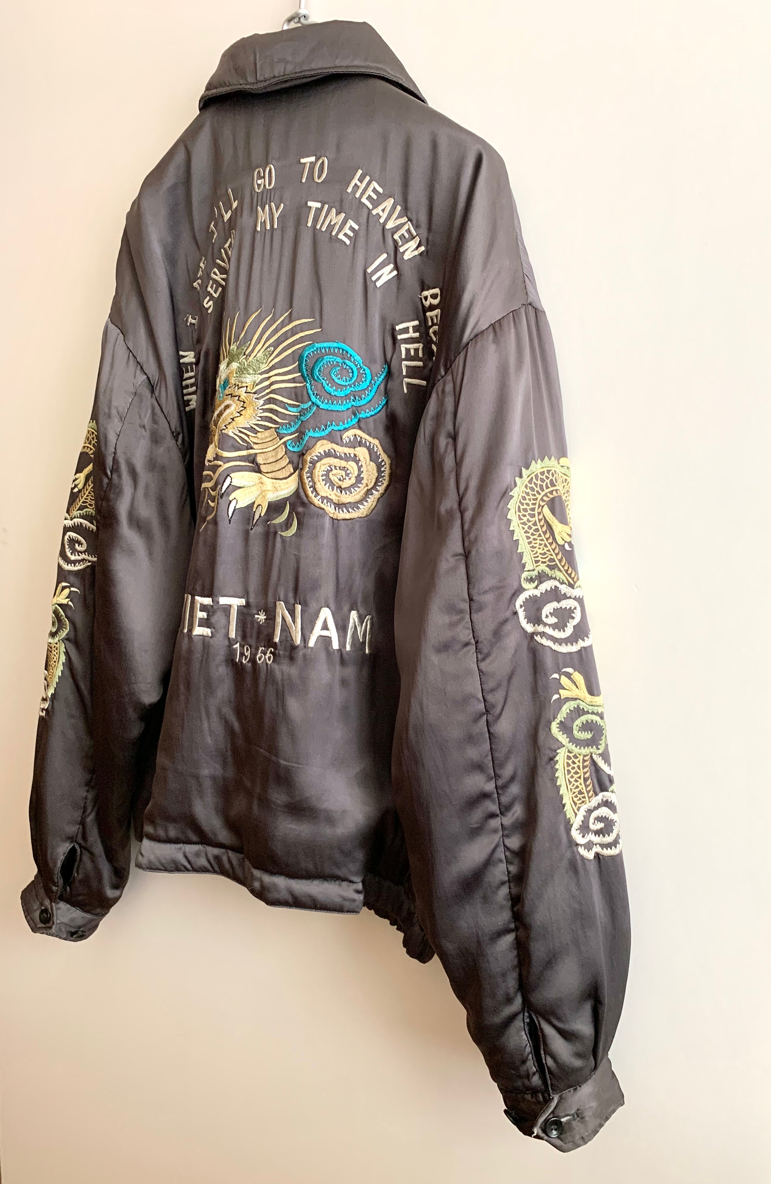 【 90s Dog Houes 】Reversible Vietnam Jacket