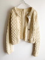 画像をギャラリービューアに読み込む, 【 Maison Martin Margiela 】Cable knit cardigan
