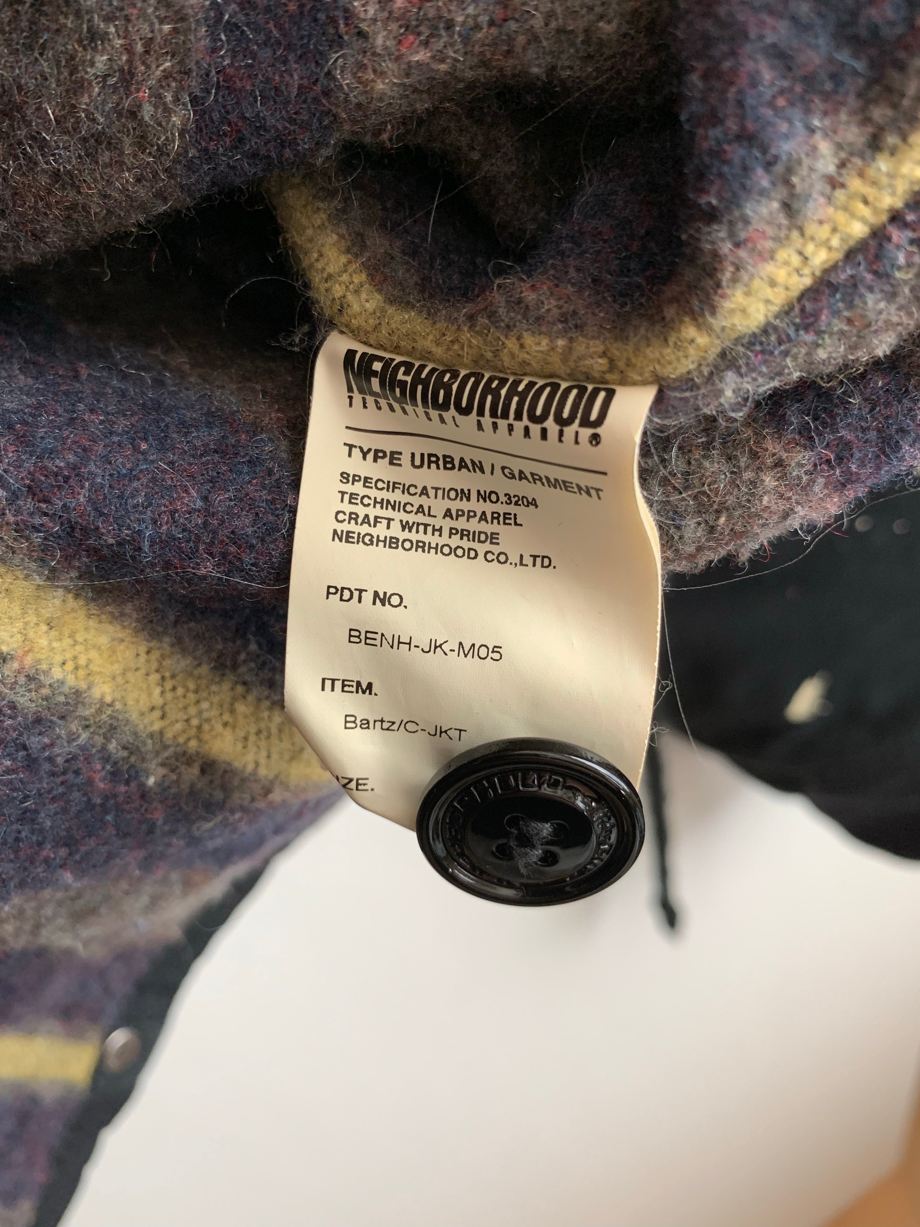 【 NEIGHBORHOOD 】 PAINT JACKET