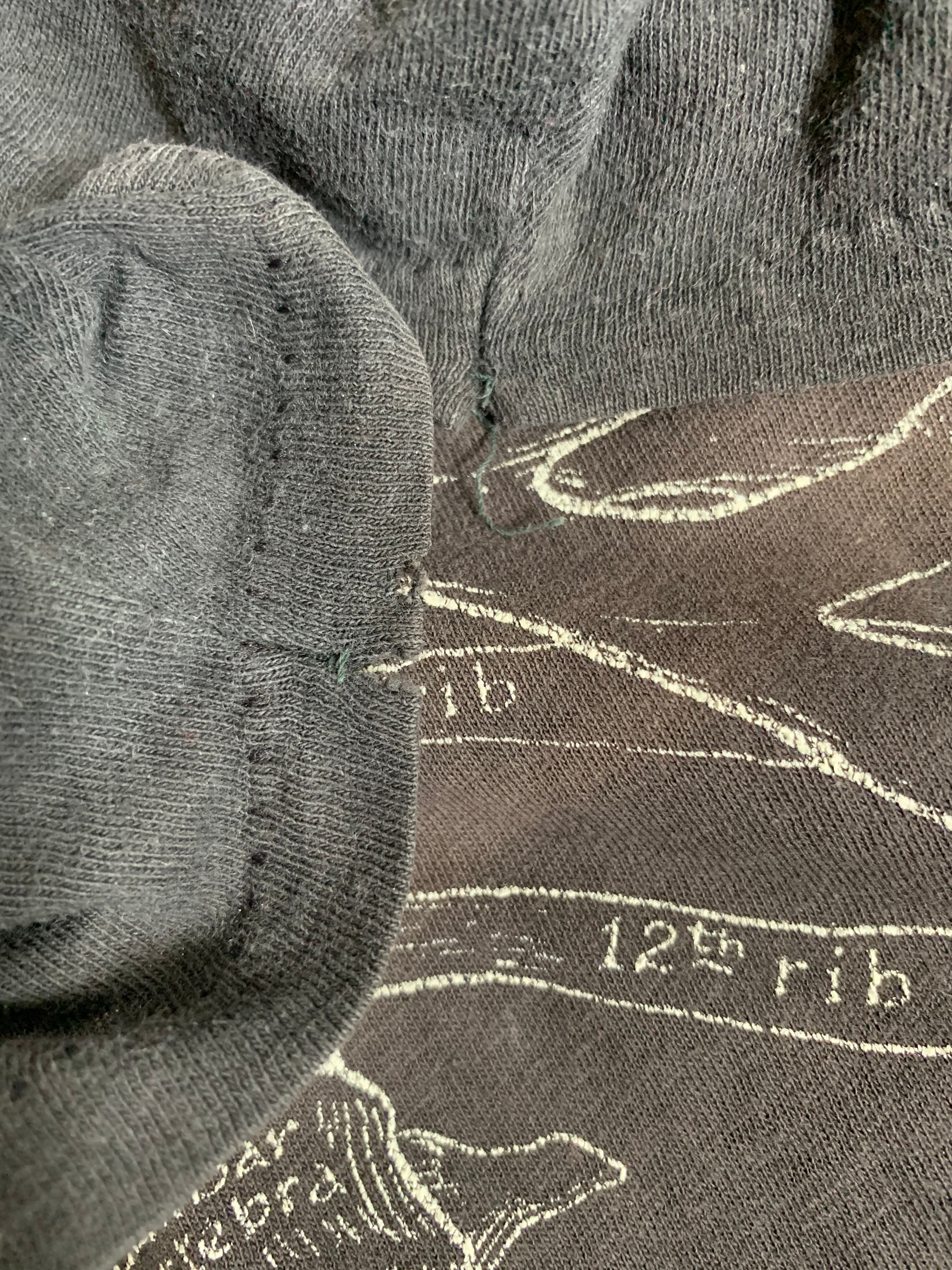 【 Vintage Leslie Arwin 】 Skeleton T-shirts