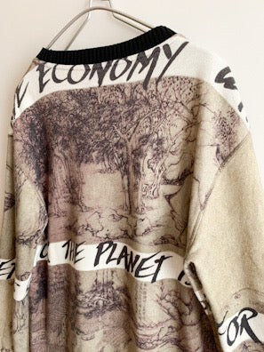 【 Vivienne westwood 】 Ink Painting Sweat