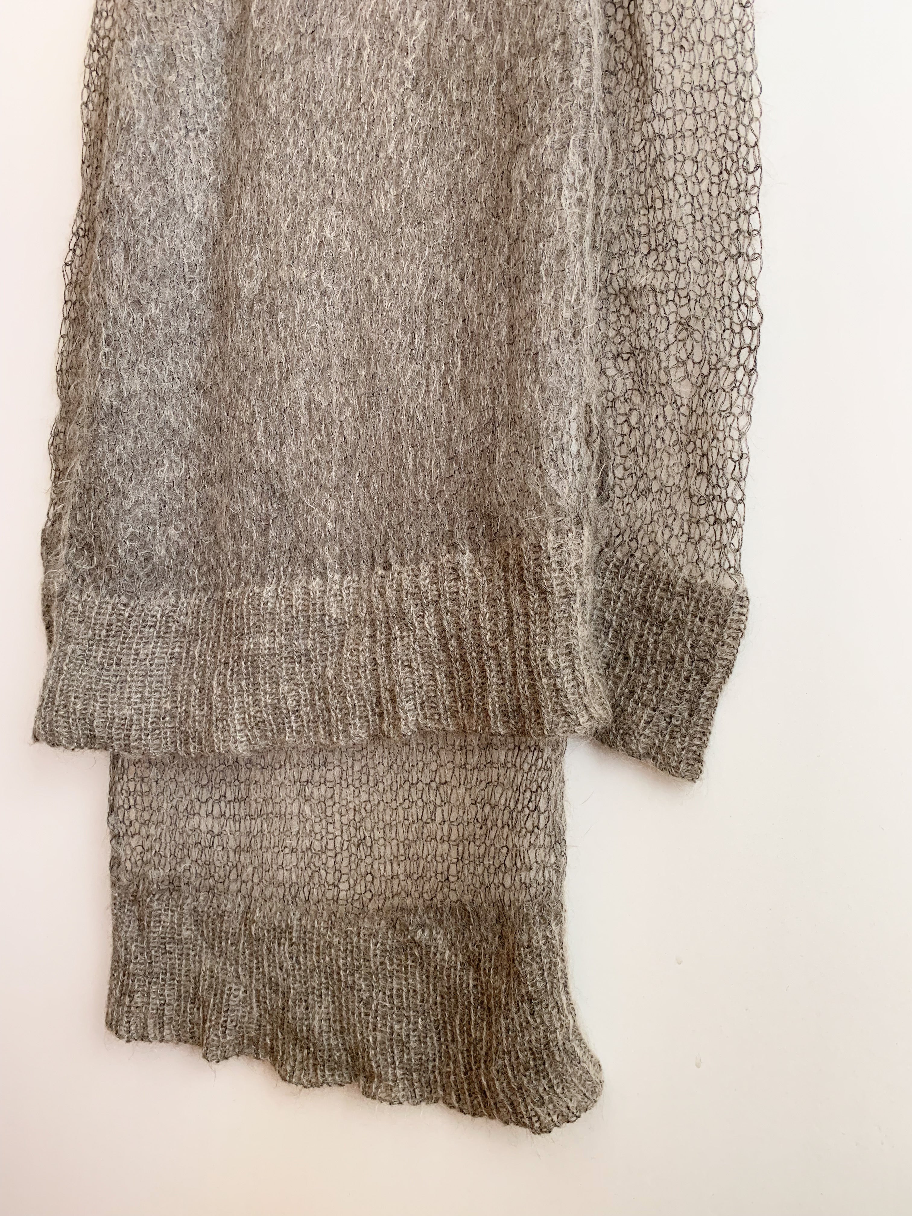 【 Y's Red Label 】 Layered Knit One Piece