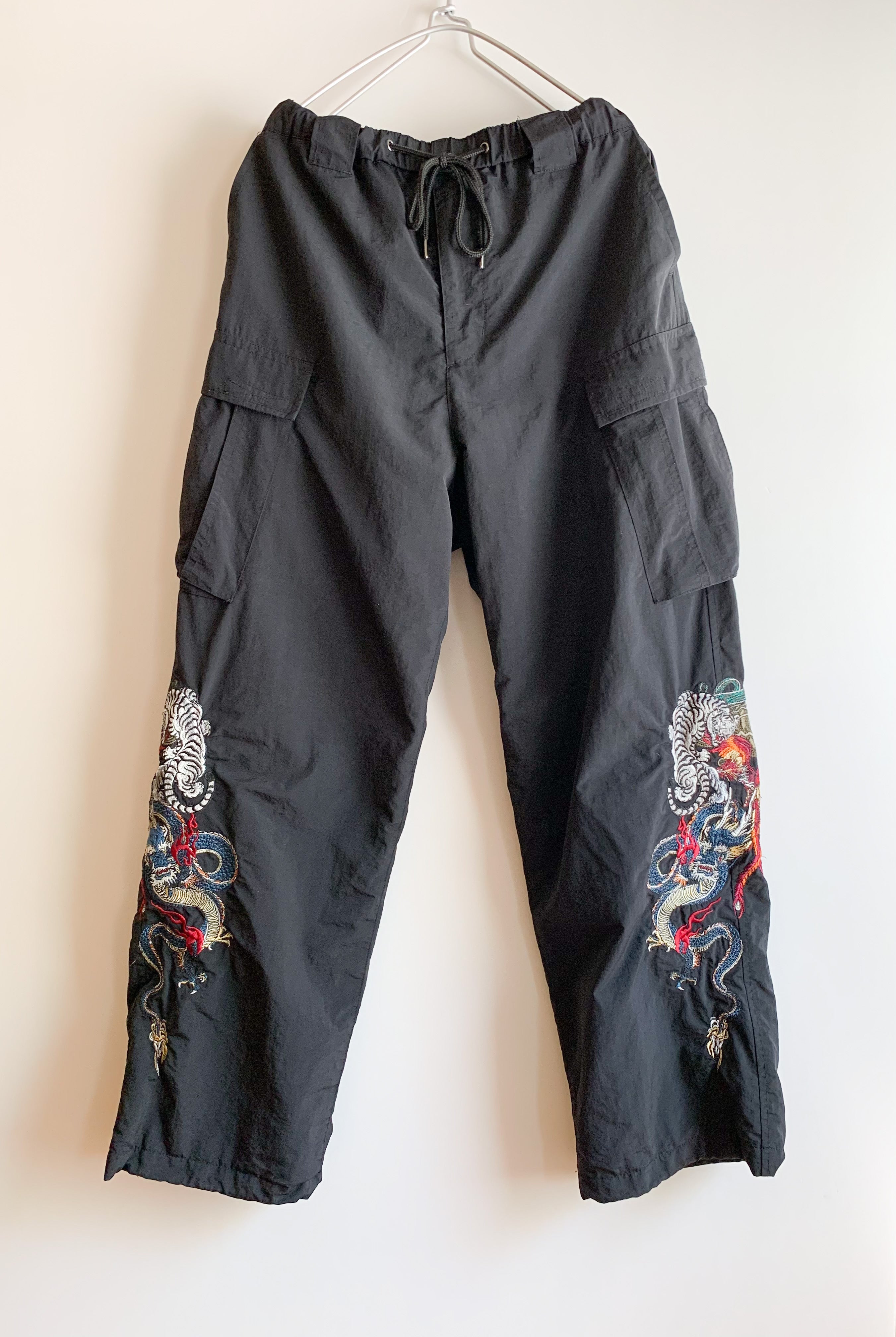 【 GALFY 】神YABAI Nylon 5Pocket Pants