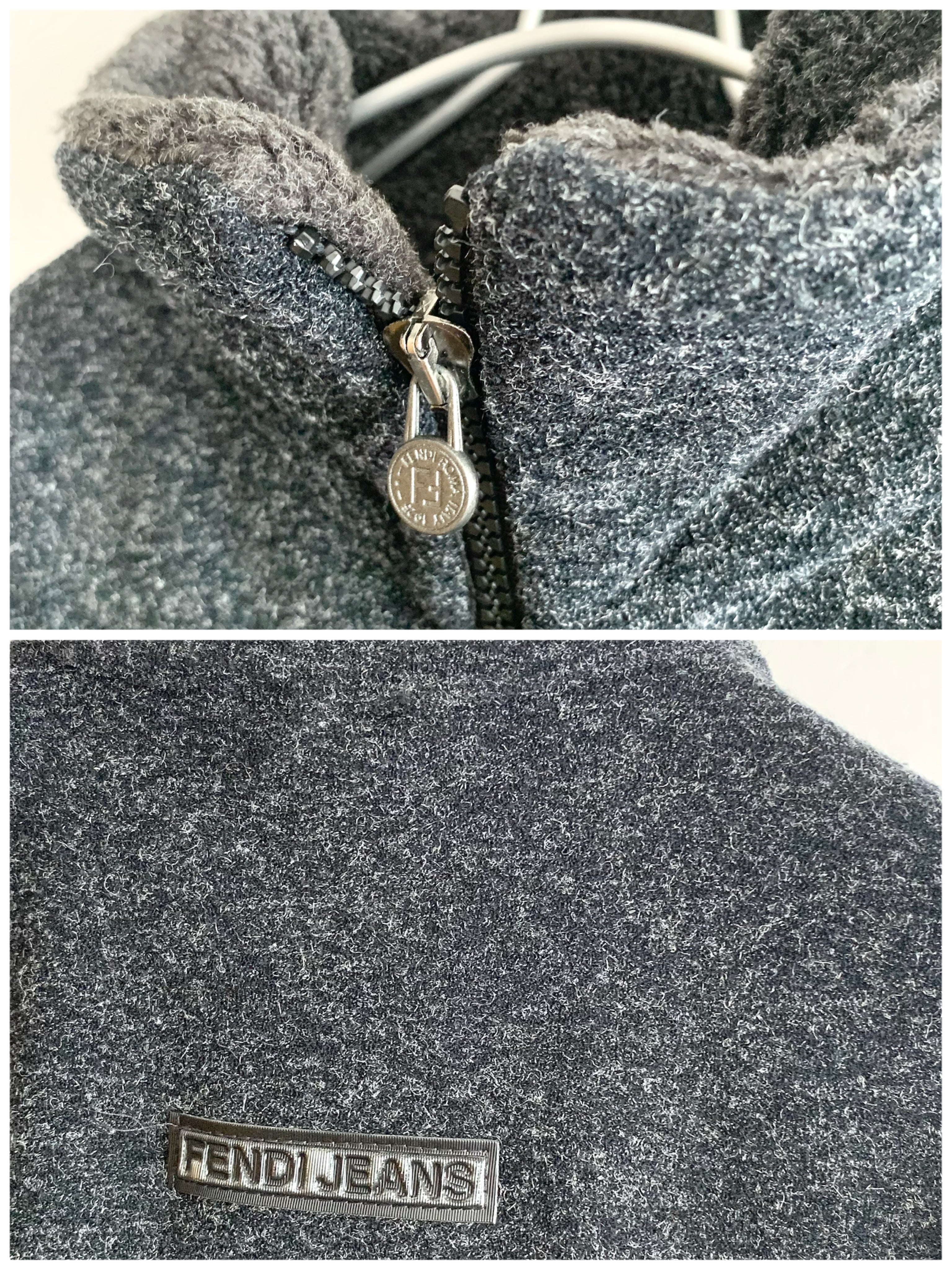 【 OLD FENDI 】Design Jacket