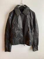 画像をギャラリービューアに読み込む, 【 COACH 】 LEATHER RIDERS JACKET
