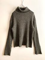 画像をギャラリービューアに読み込む, 【 90s agnès b. HOMME 】Turtleneck Rib Knit

