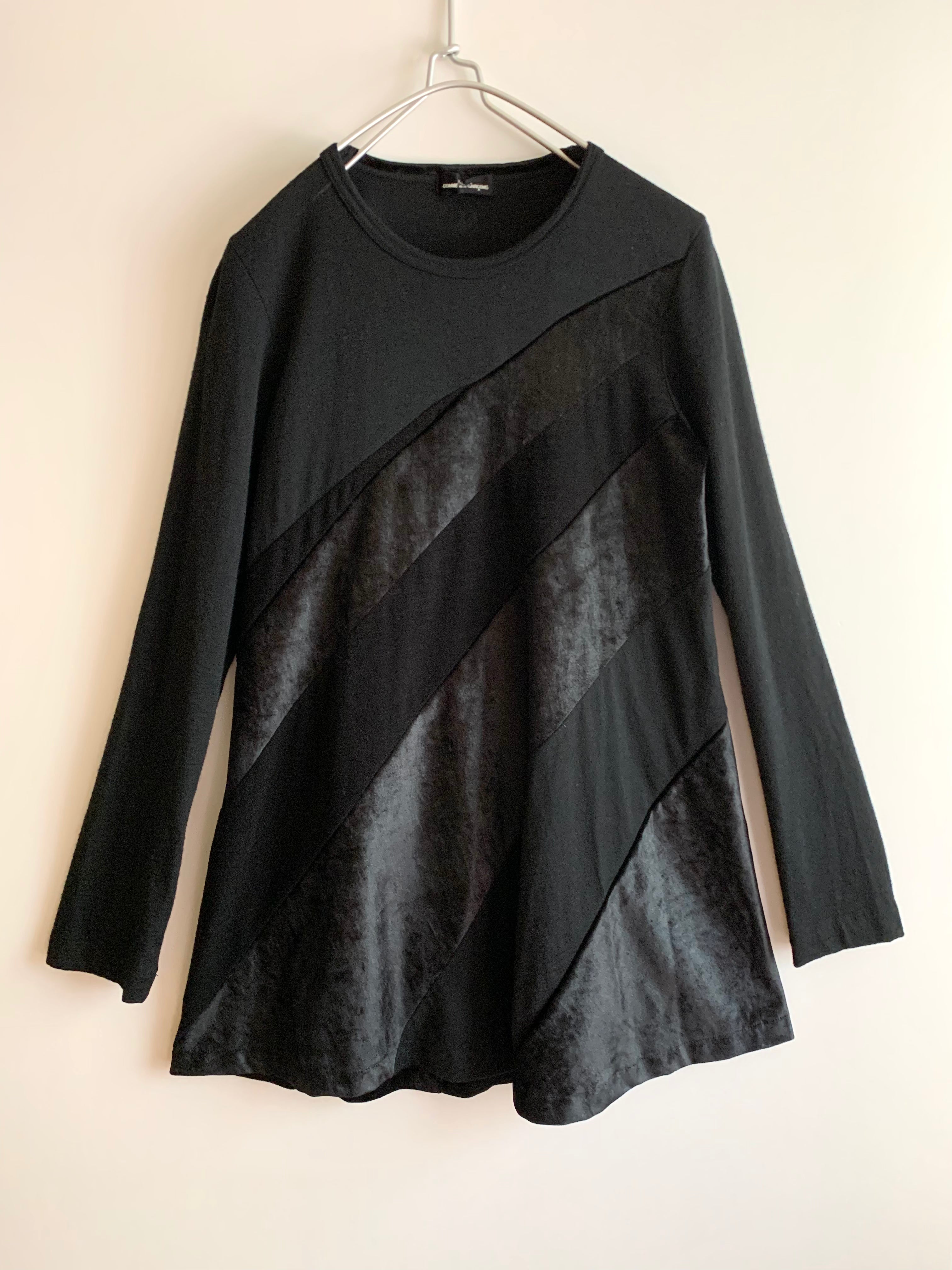 【 90s tricot COMME des GARÇONS 】Design cut saw