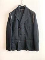画像をギャラリービューアに読み込む, 【 90s tricot COMME des GARÇONS 】2way Double Design Tailord Jacket
