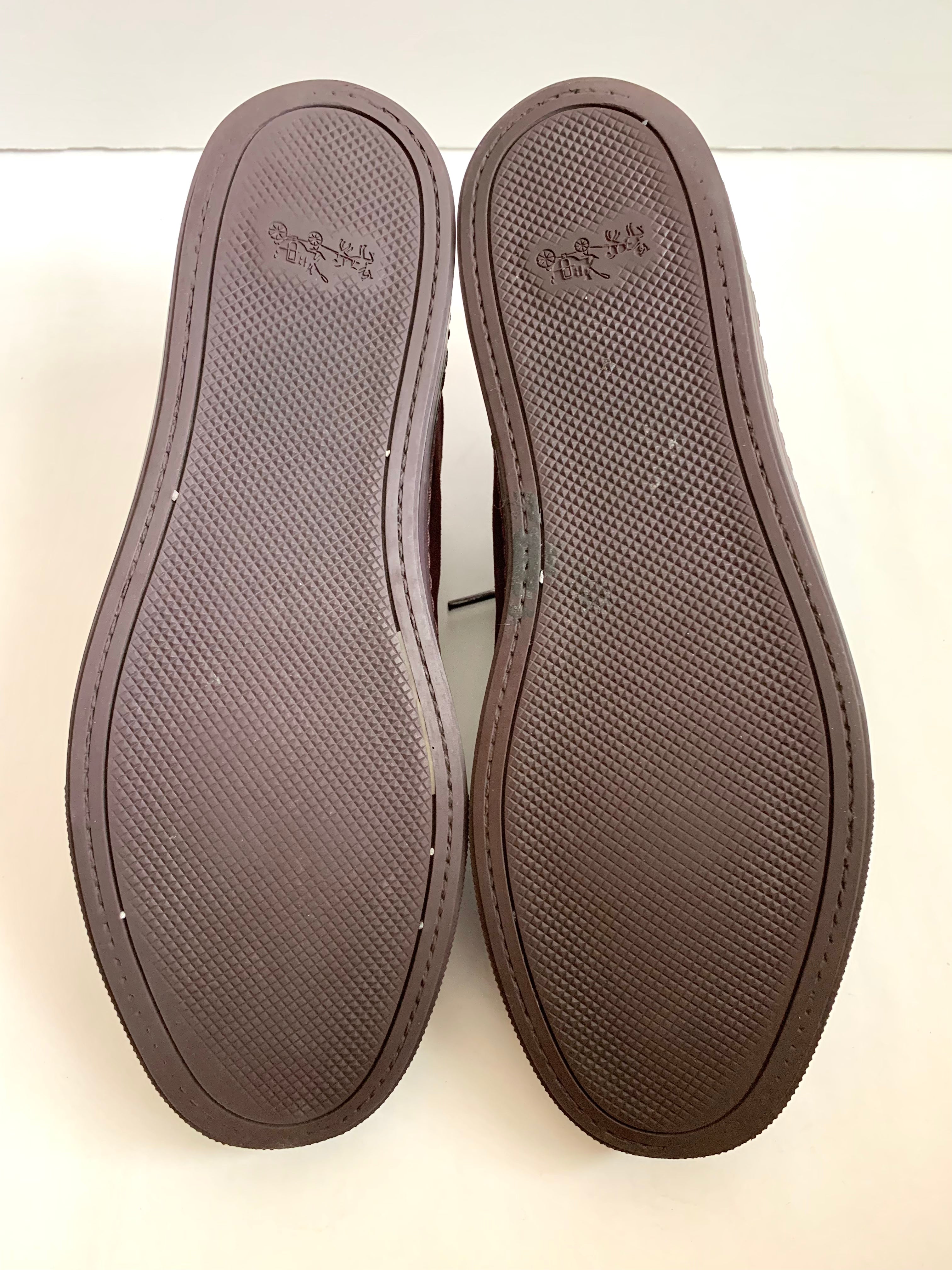 【 COACH 】Leather Sneaker