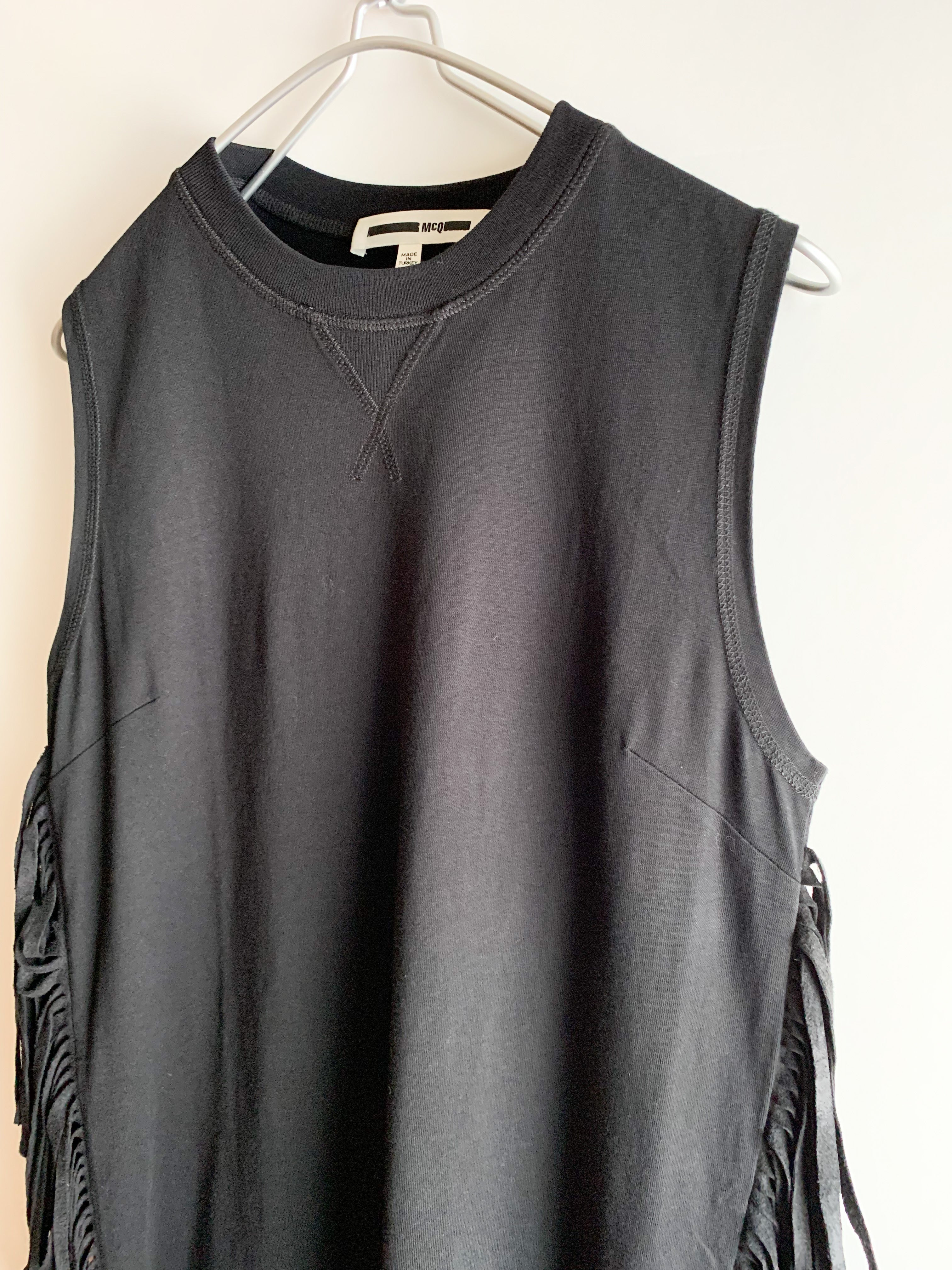 【 McQ 】Fringe No-Sleeve One Pieces
