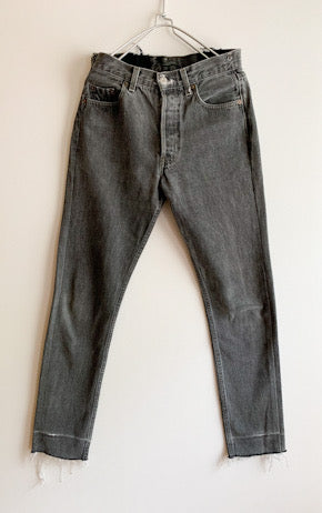 【 Wald/Basset Hound 】Slim fit Remake Levi's 501 Denim