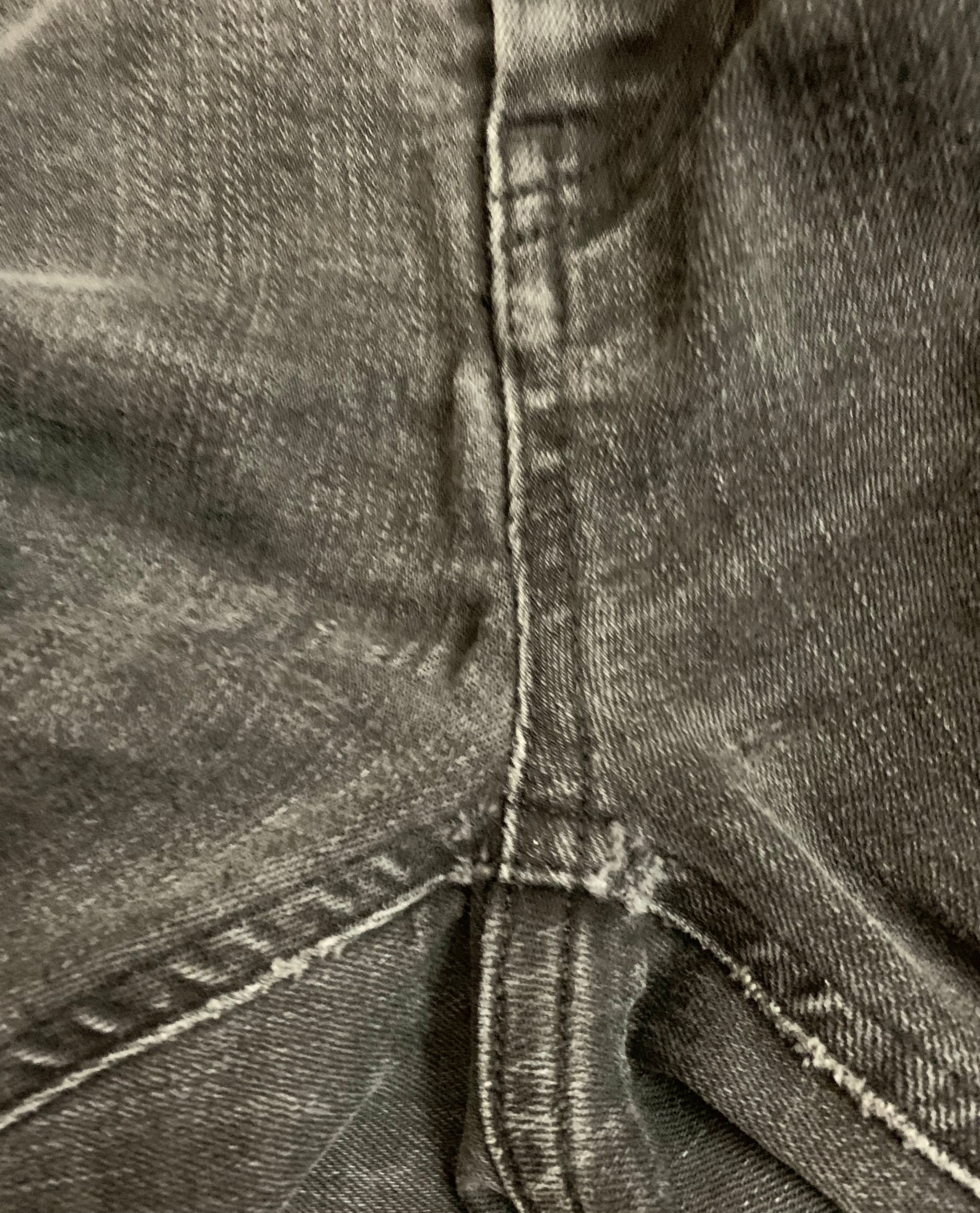 【 MM6 Maison Margiela 】Black skinny Denim Pants