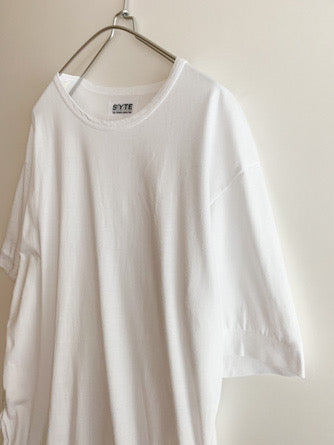【 S'YTE Yohji Yamamoto 】Side zip T-shirts