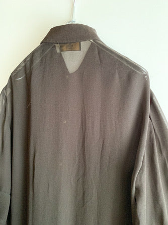 【 FENDI 】 See-through Short Sleeve Shirts
