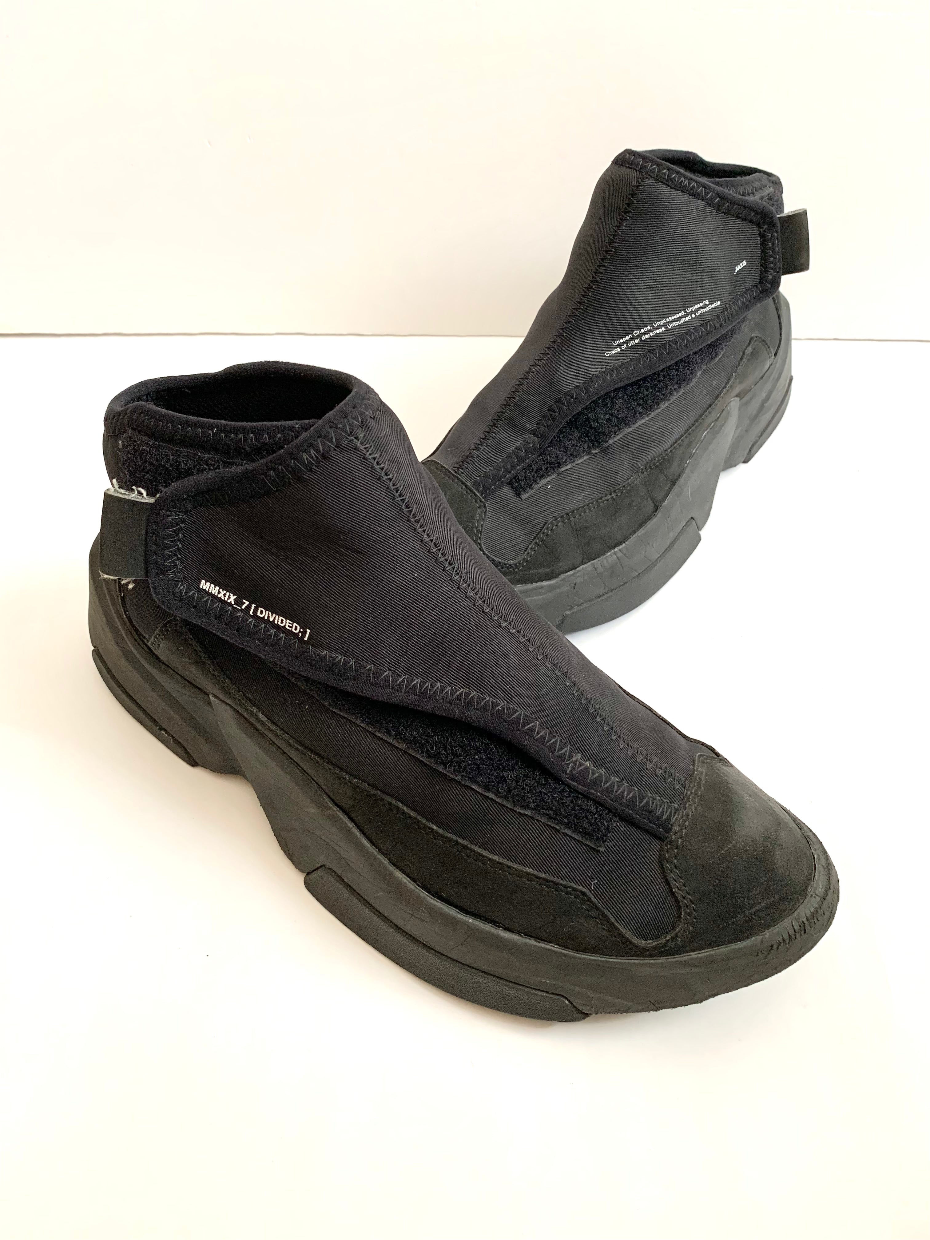 【 JULIUS 】”COVERED CYBER SNEAKER