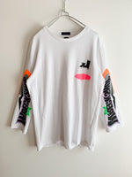 画像をギャラリービューアに読み込む, 【 UNDER COVER 】 2001SS INTERLOCKING PANELS Long Sleeve T-shirts
