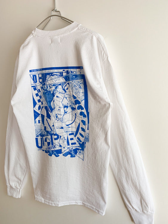 【 LANVIN en Bule × UTOPIE 】 Graphic art Long Sleeve T-shirts
