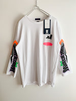 画像をギャラリービューアに読み込む, 【 UNDER COVER 】 2001SS INTERLOCKING PANELS Long Sleeve T-shirts
