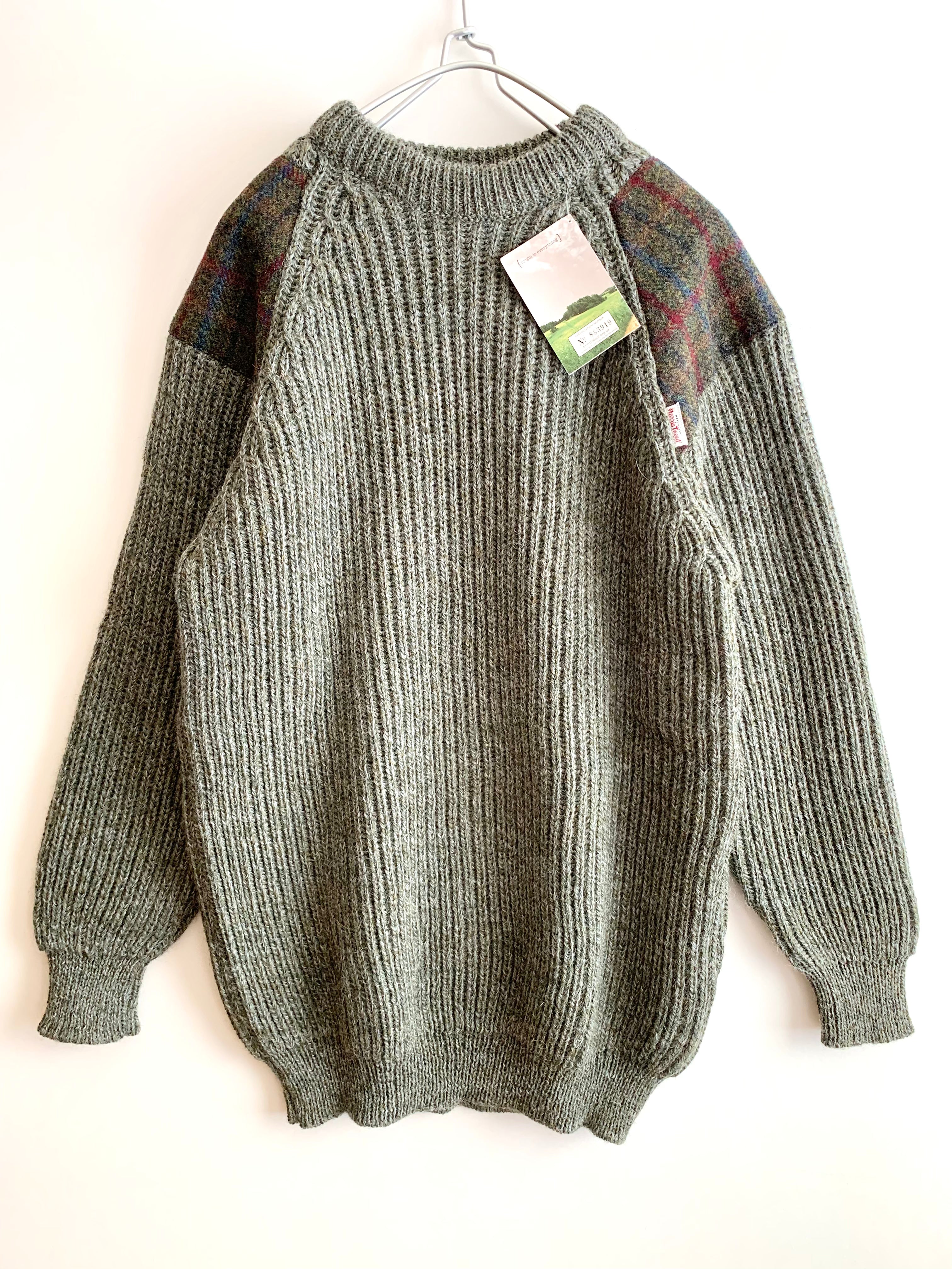 【 NIFFI 】Harris Tweed Design Knit