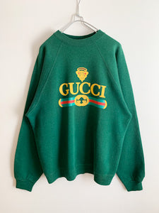 【 GUCCI bootleg 】 Vintage Sweat