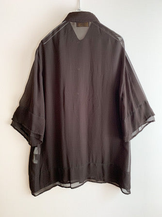 【 FENDI 】 See-through Short Sleeve Shirts