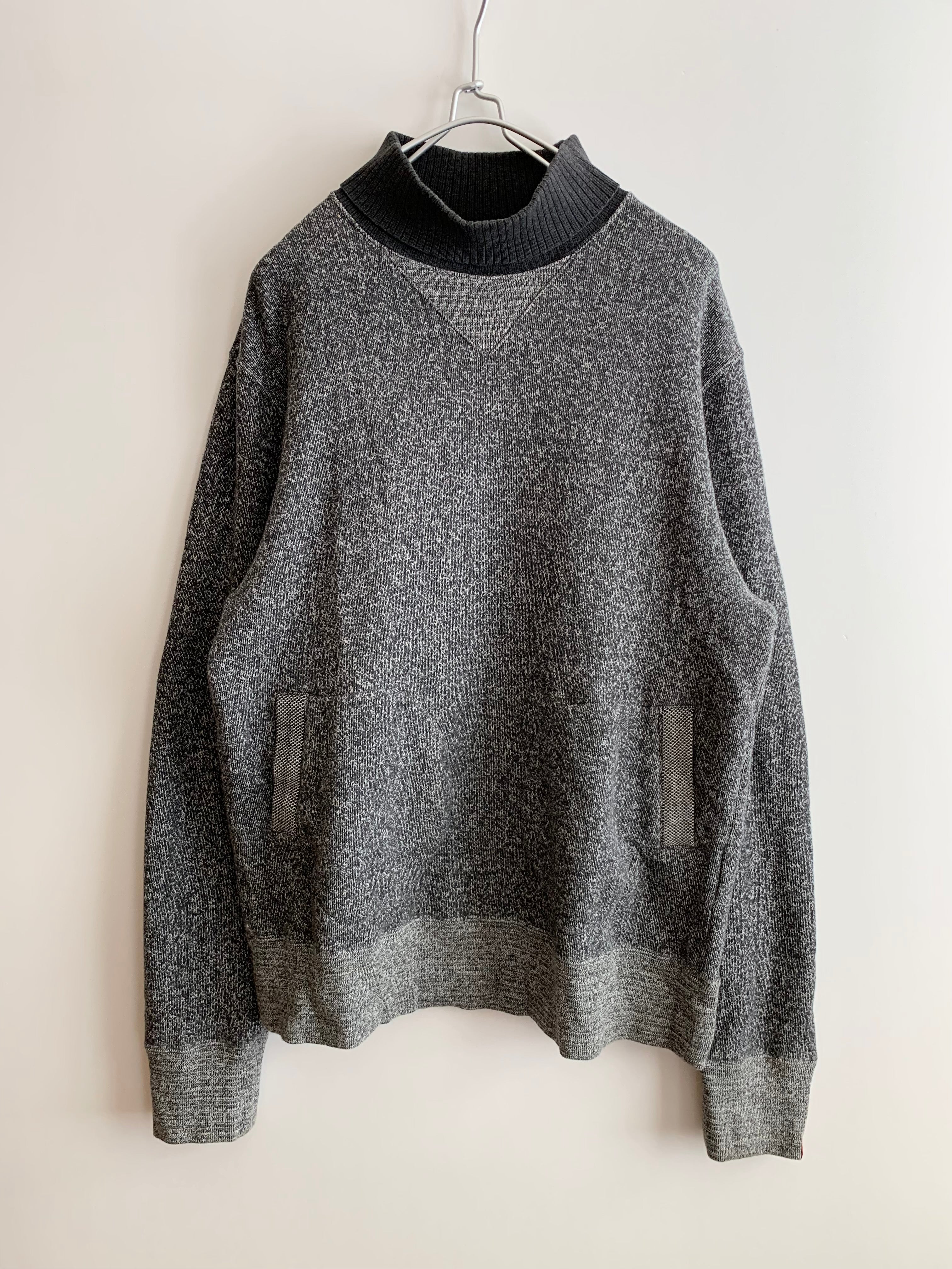 【 NEXUS7 × LOOPWHEELER 】 HIGH NECK SWEAT