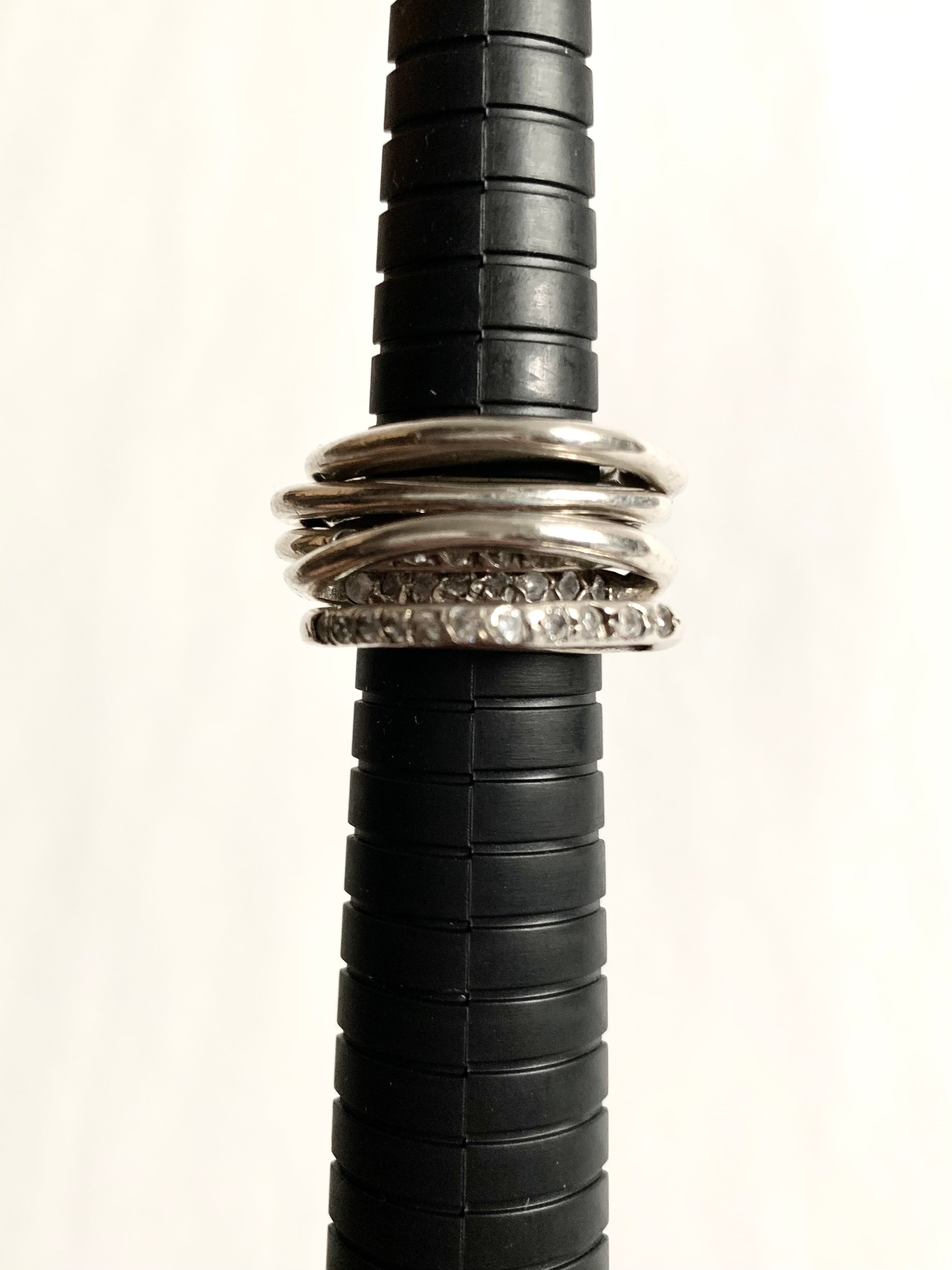 【 IOSSELLIANI 】Puzzle Five Ring