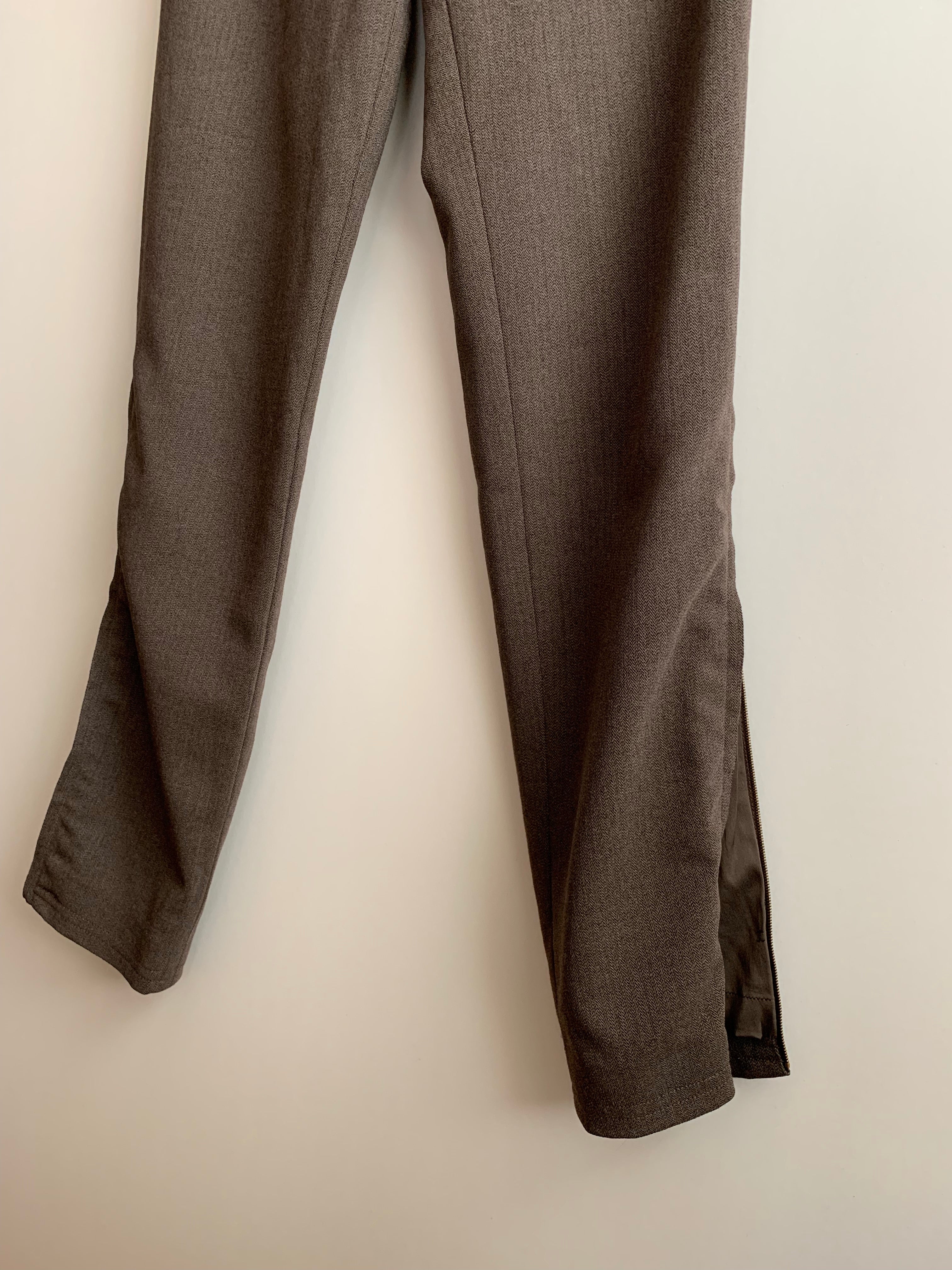 【 CHANEL 】 SIDE ZIP PANTS