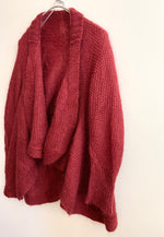 画像をギャラリービューアに読み込む, 【 Y&#39;s yohji yamamoto 】 mohair knit cardigan
