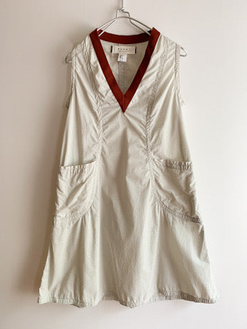 【 2011ss MARNI × Comme des Garçons 】V neck one pieces