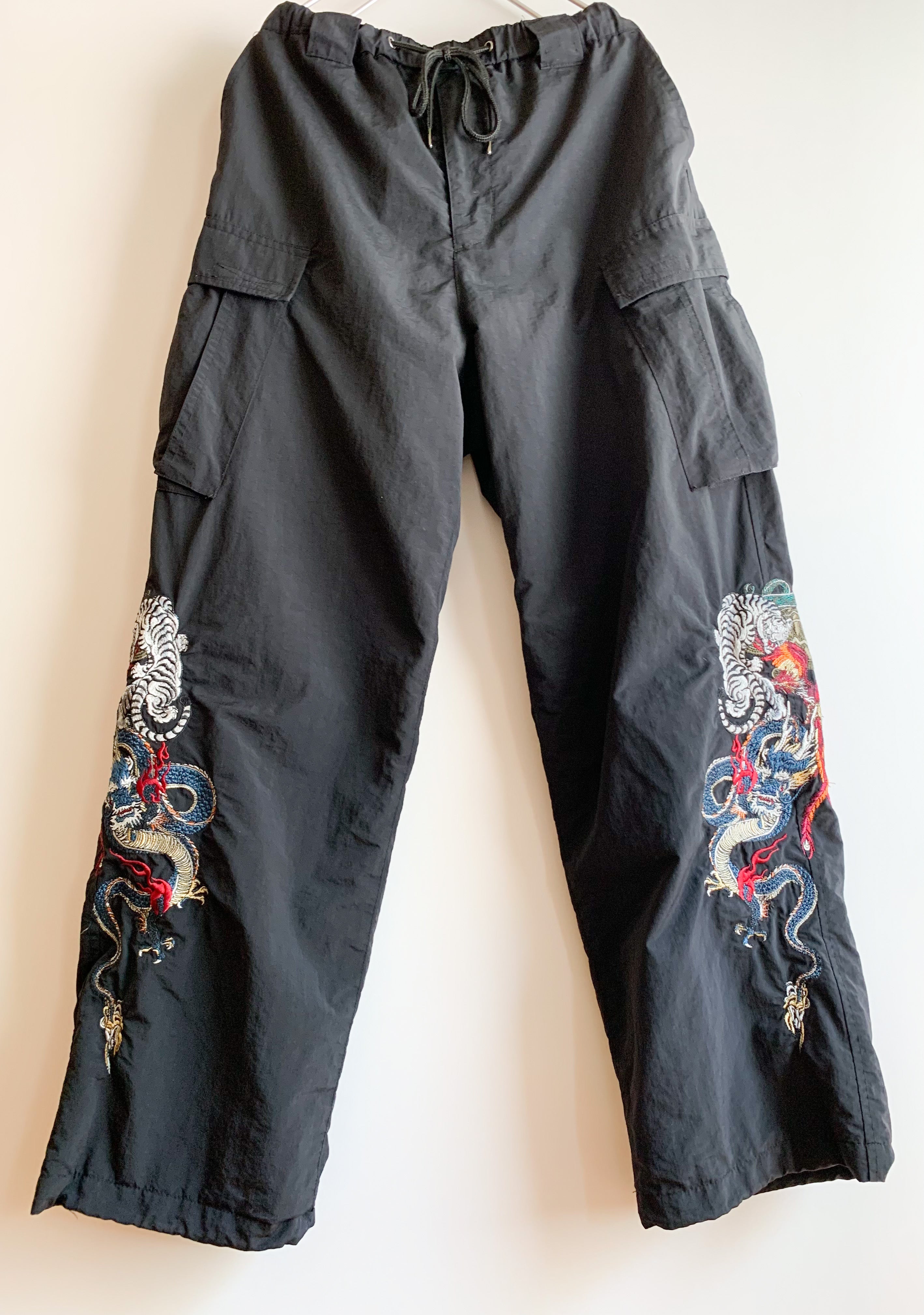 【 GALFY 】神YABAI Nylon 5Pocket Pants