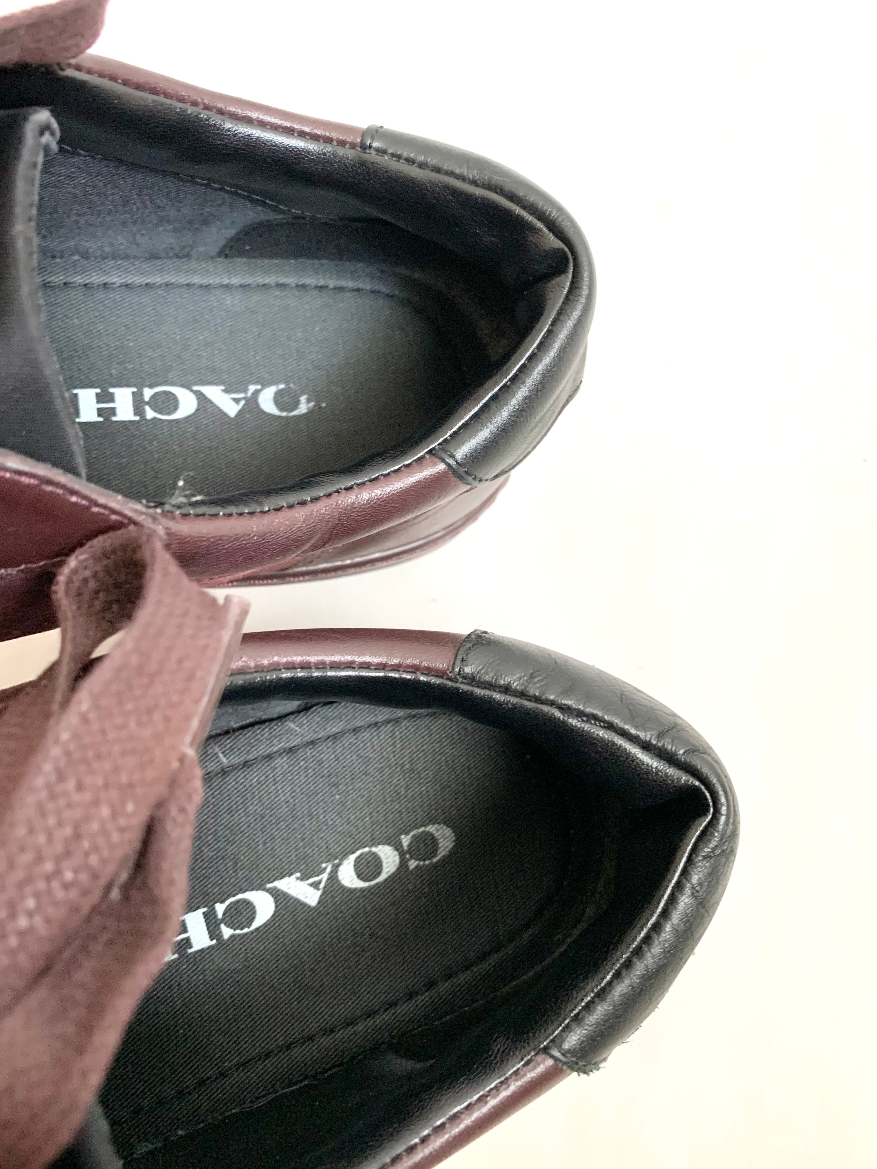 【 COACH 】Leather Sneaker