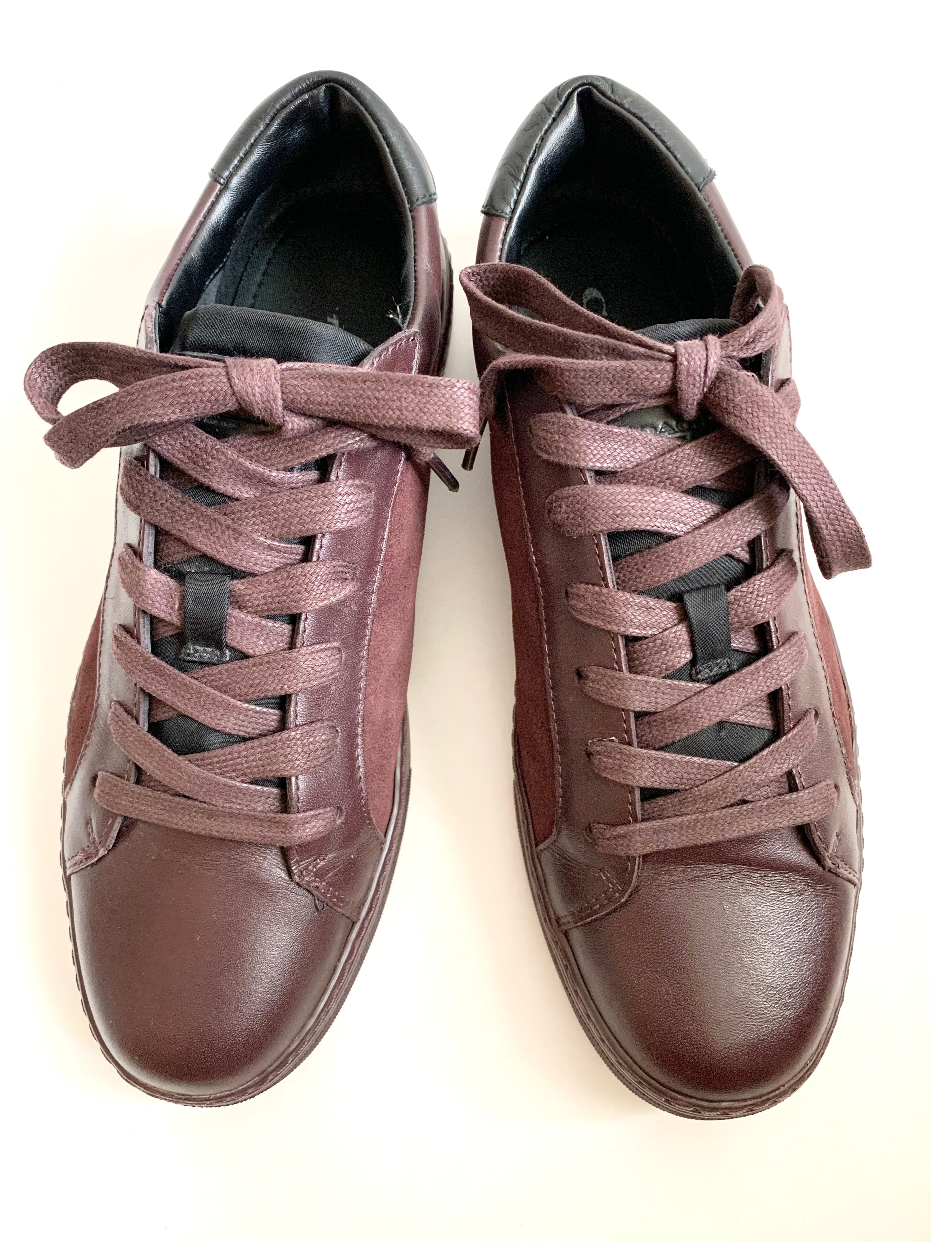【 COACH 】Leather Sneaker