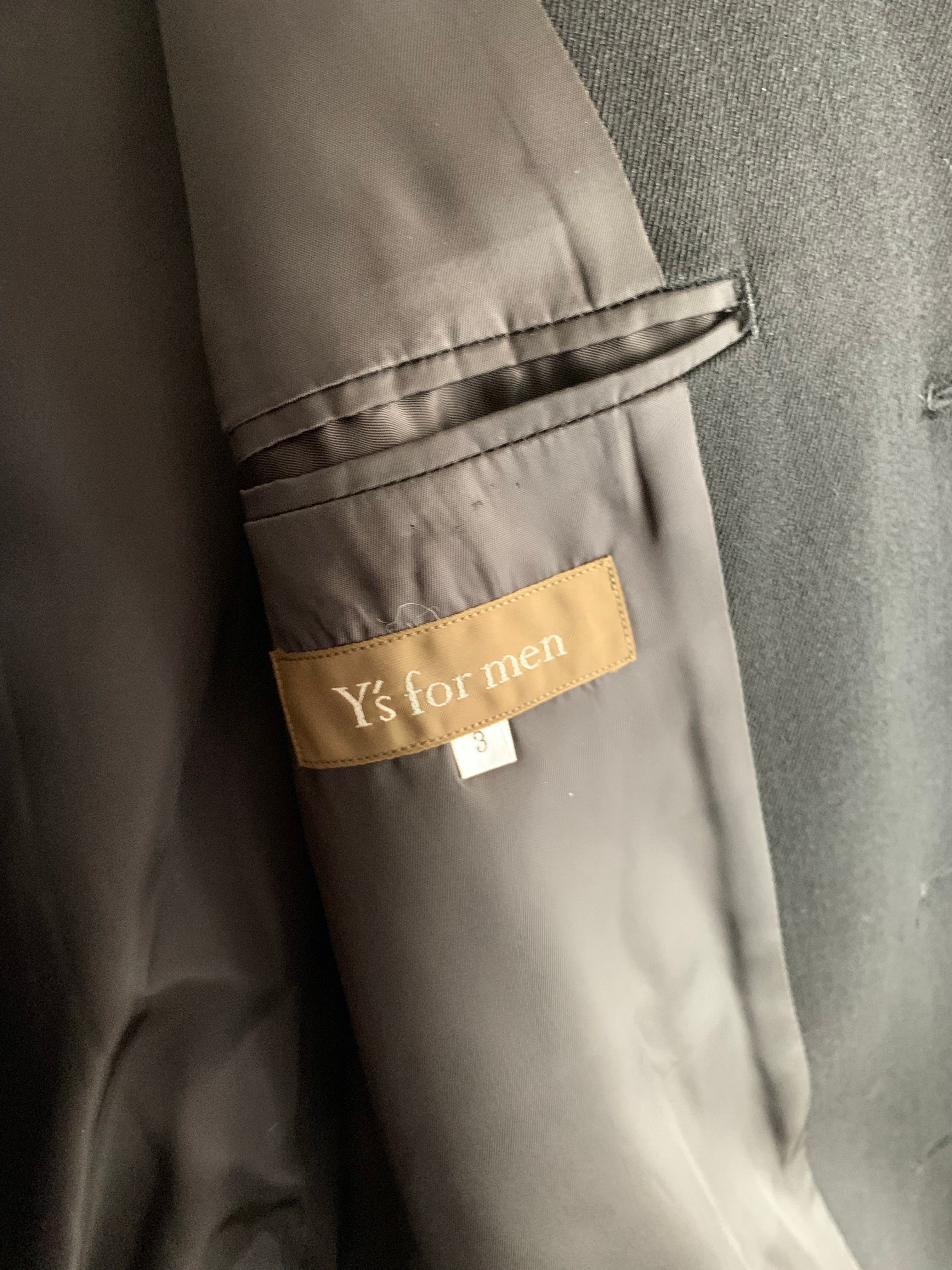 【 Y's for men 】 DESIGN TAILORED JACKET