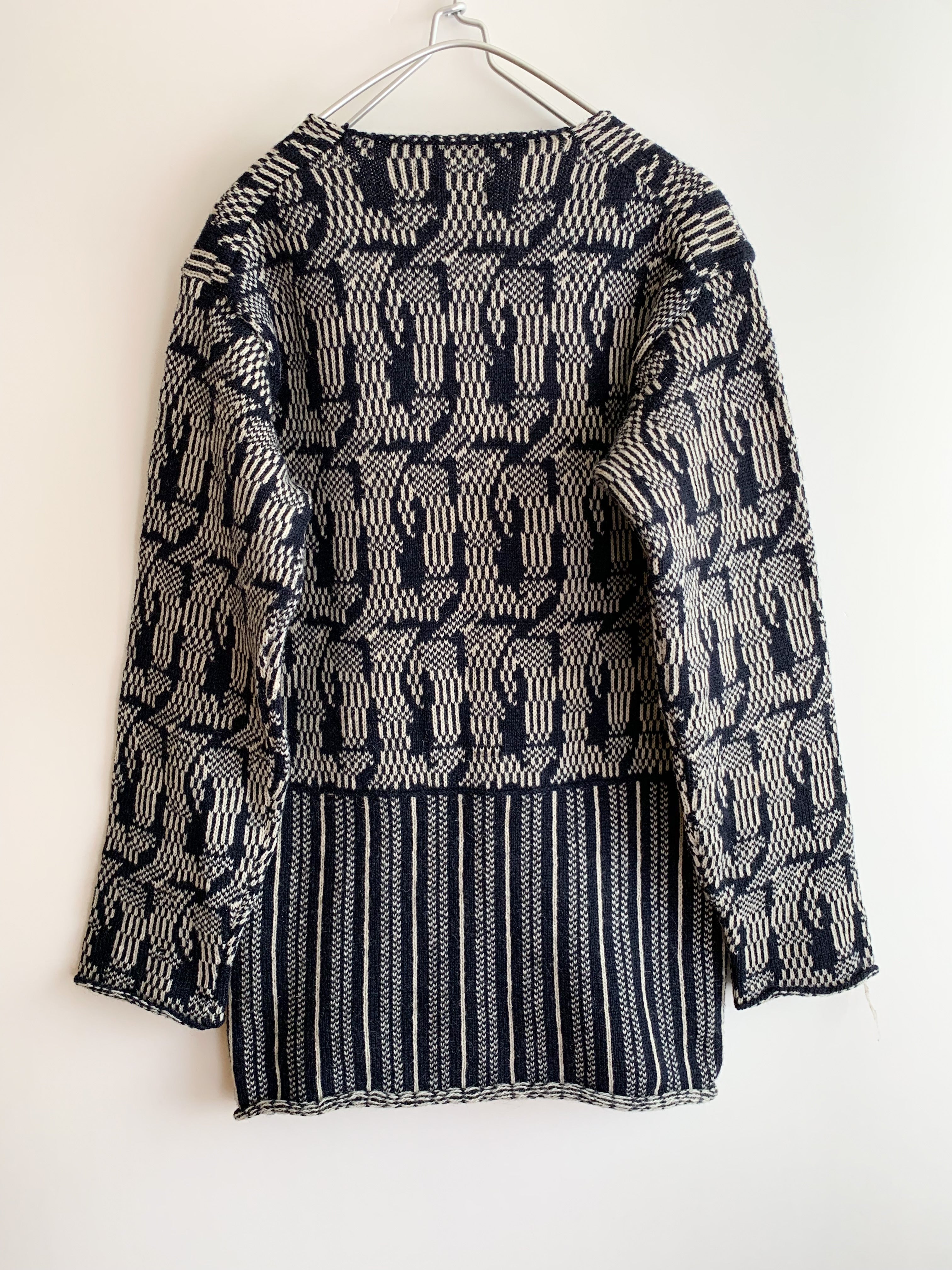 【80s tricot COMME des GARÇONS 】 Design Knit