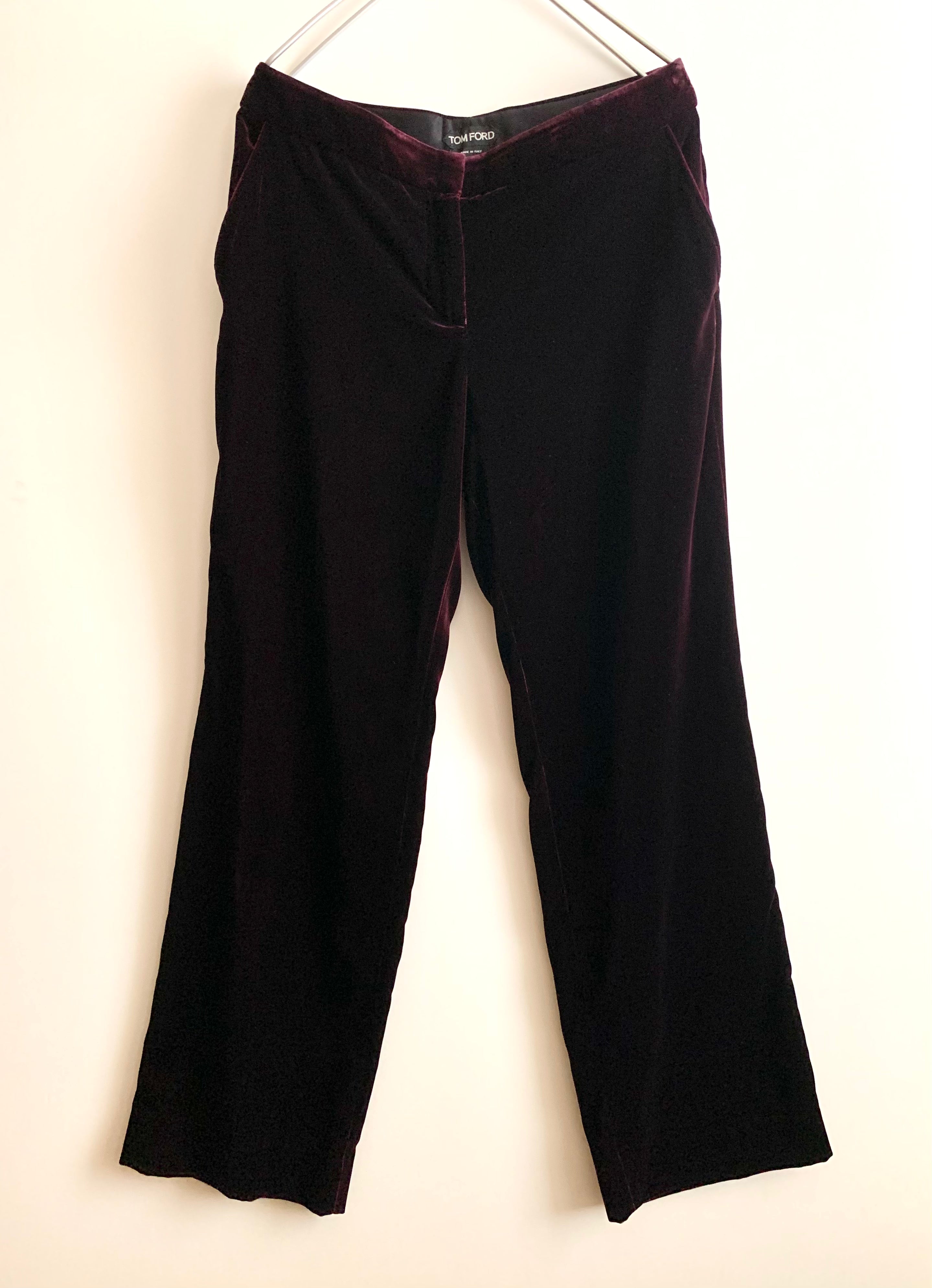 【 TOM FORD 】 Velvet Pants