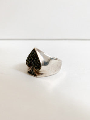 【 PUERTA DEL SOL 】Spade Ring