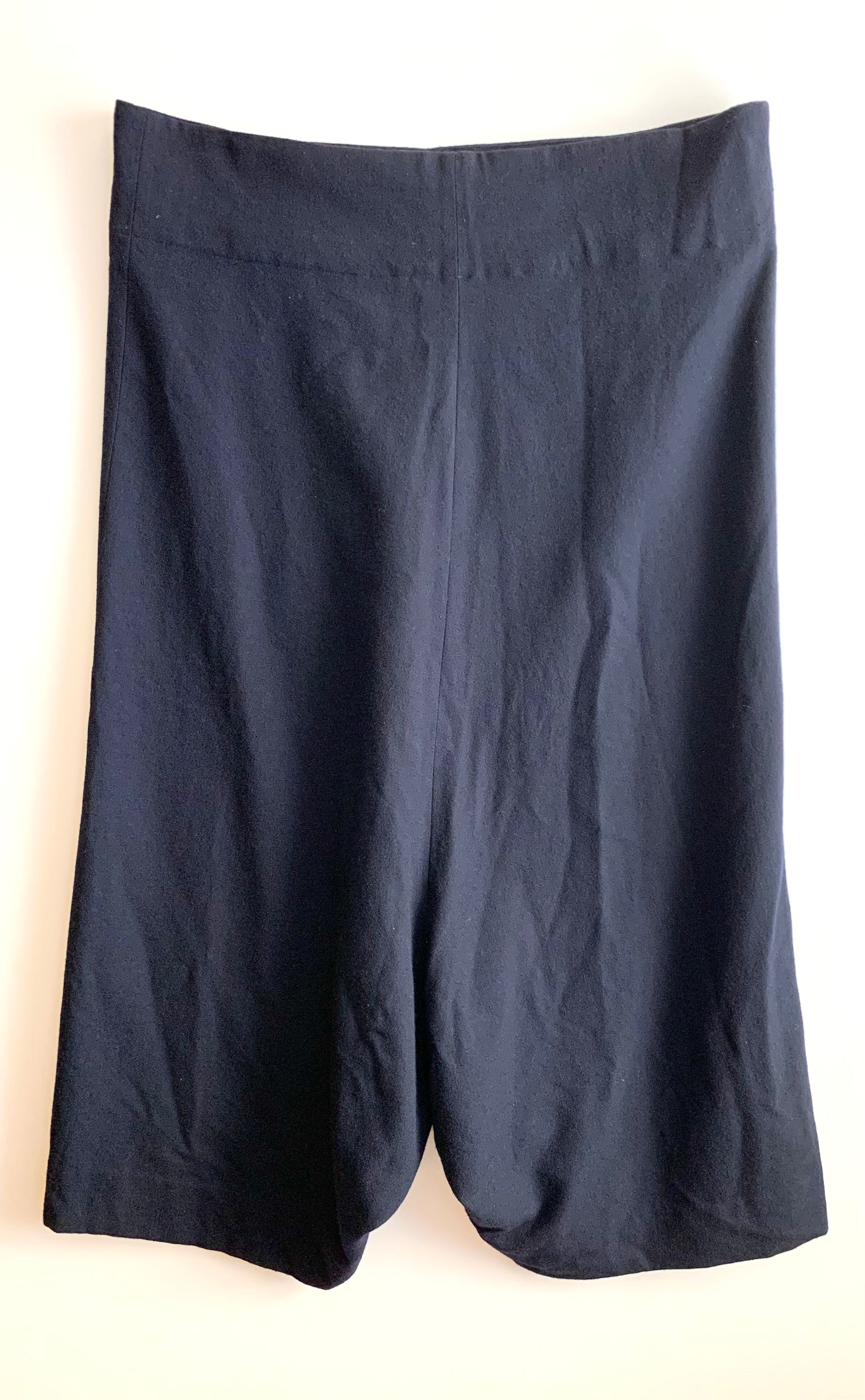 【 90s Comme des Garçons 】Big Hakama Design Wool Pants