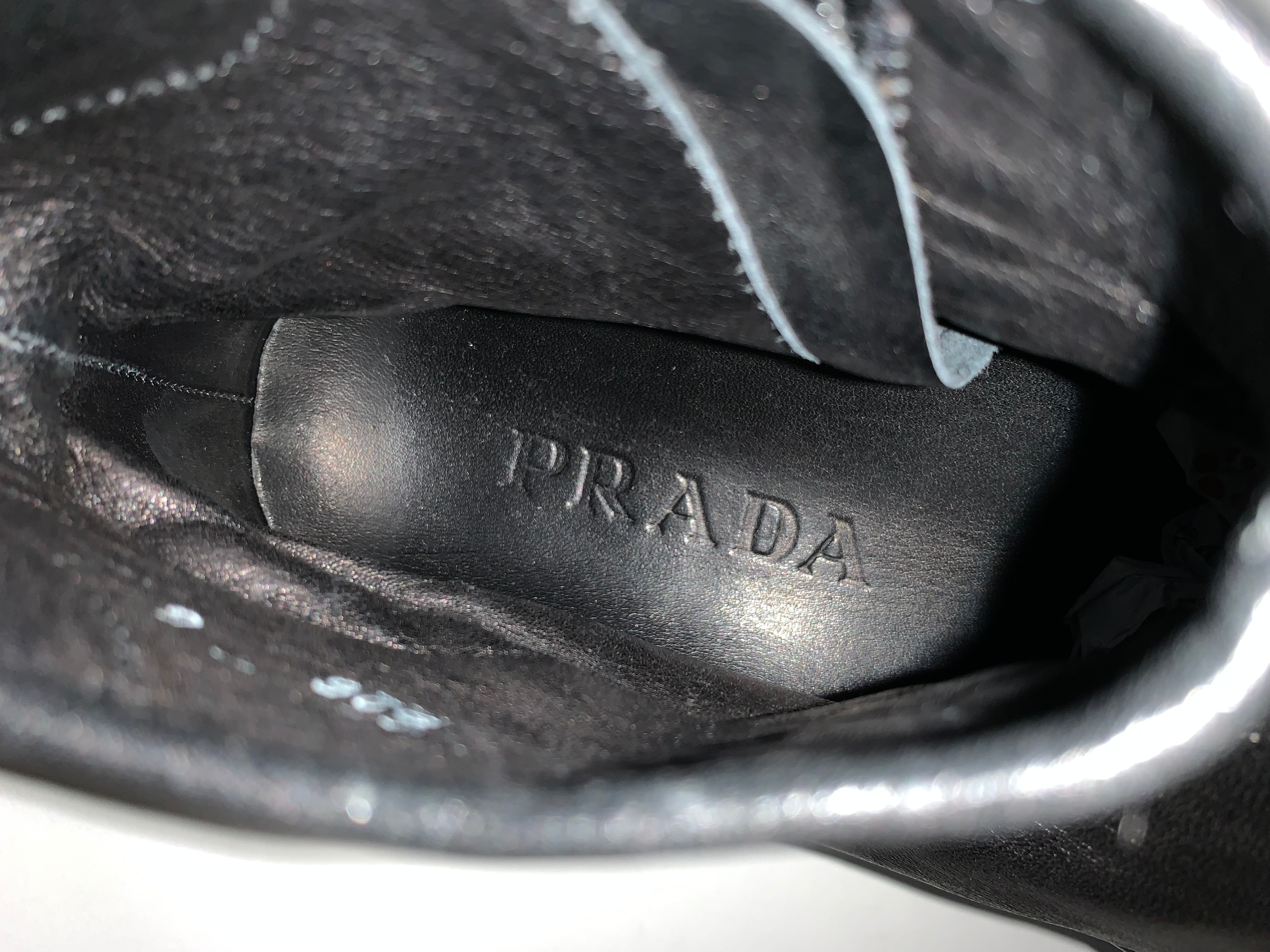 【 PRADA 】 Side zip Boots