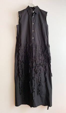 【 90s JUNYA WATANABE COMME des GARÇONS 】No Sleeve Design Long one pieces