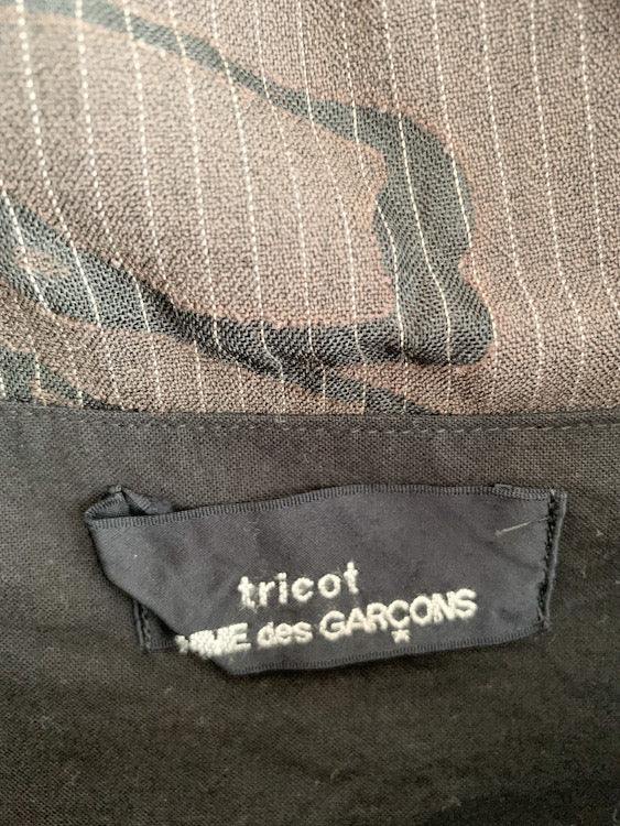 【 90s tricot COMME des GARCONS 】Layered No sleeve One Piece