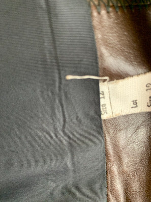 【 70s Vintage 】 Patchwork Leather Jacket