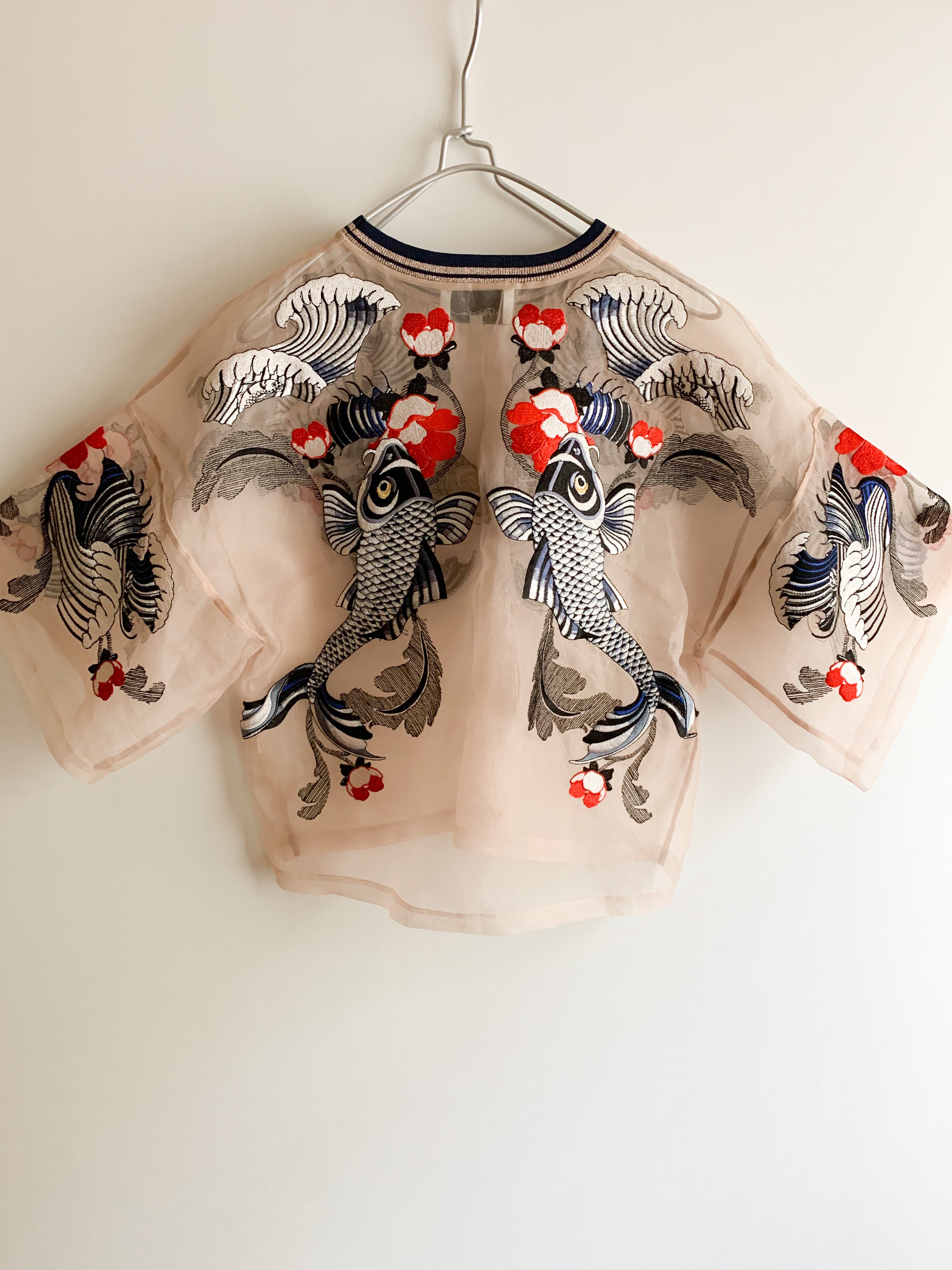 【 3.1 Phillip Lim 】Embroidered Tattoo Pull Over