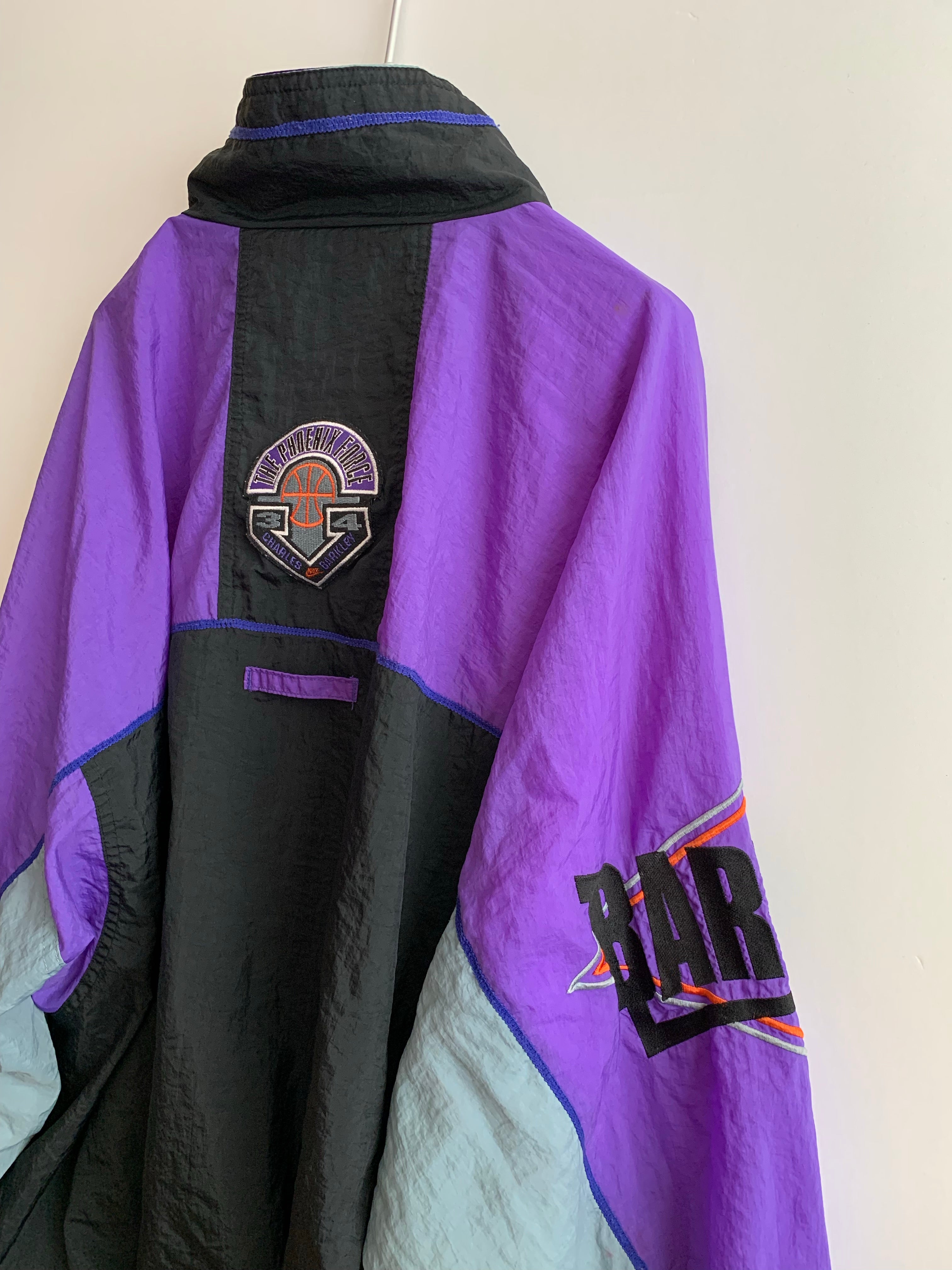 【 90s NIKE 】 NBA CHARLES BARKLEY NYLON JACKET