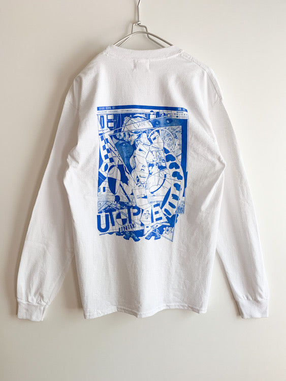 【 LANVIN en Bule × UTOPIE 】 Graphic art Long Sleeve T-shirts